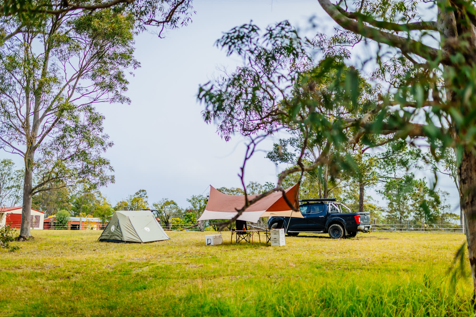 camp setup