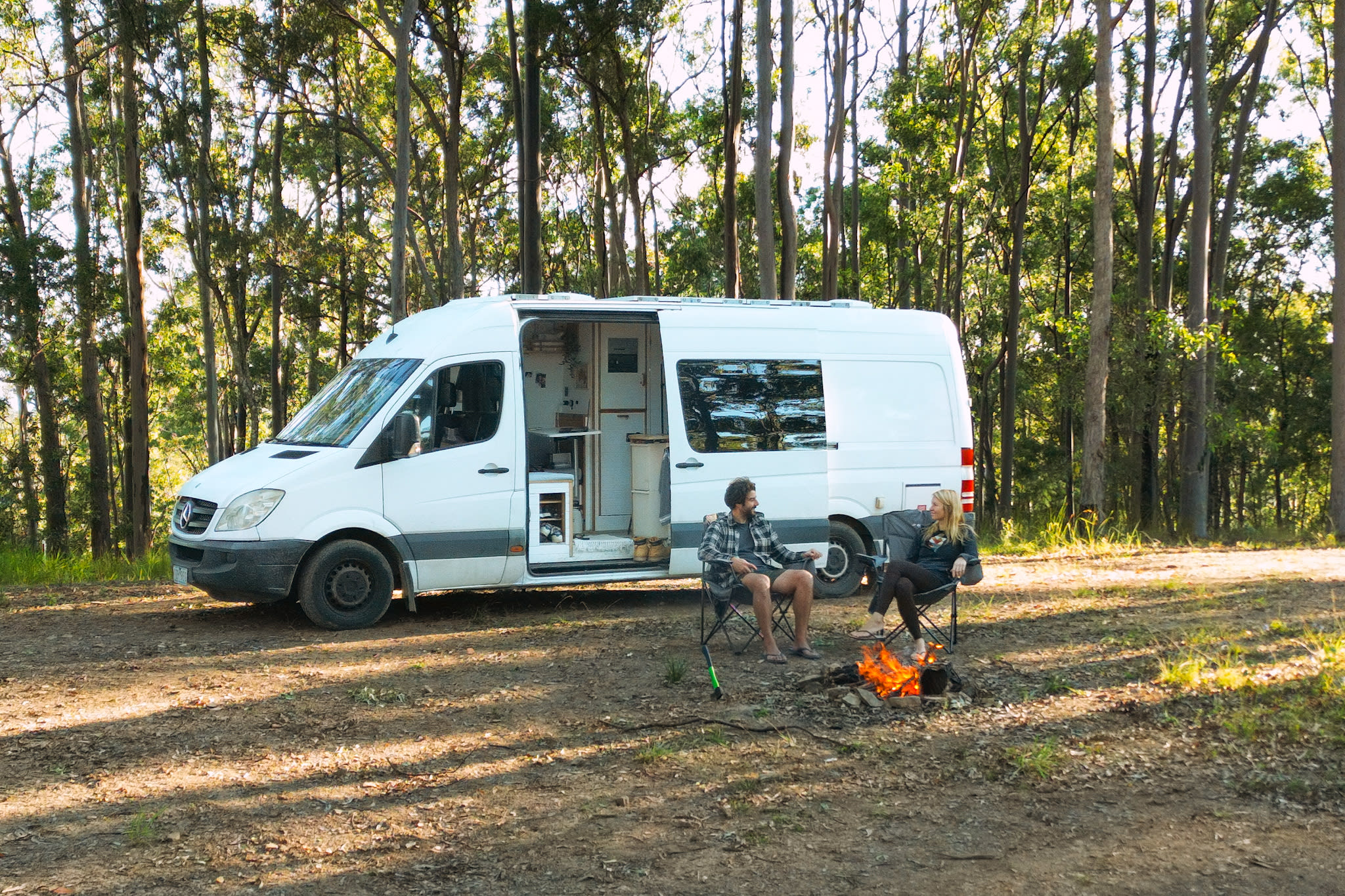 Our camp setup 🏕️