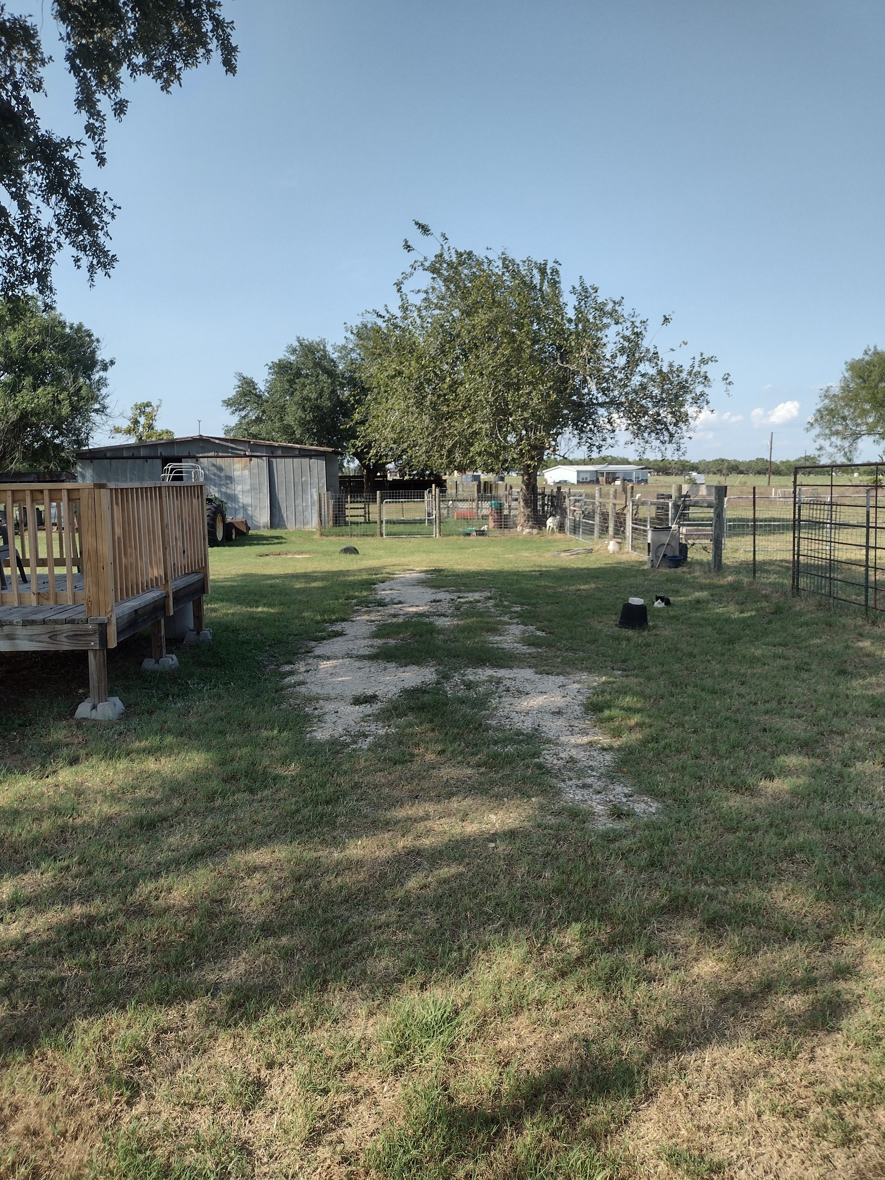 Ranch land with pasture.