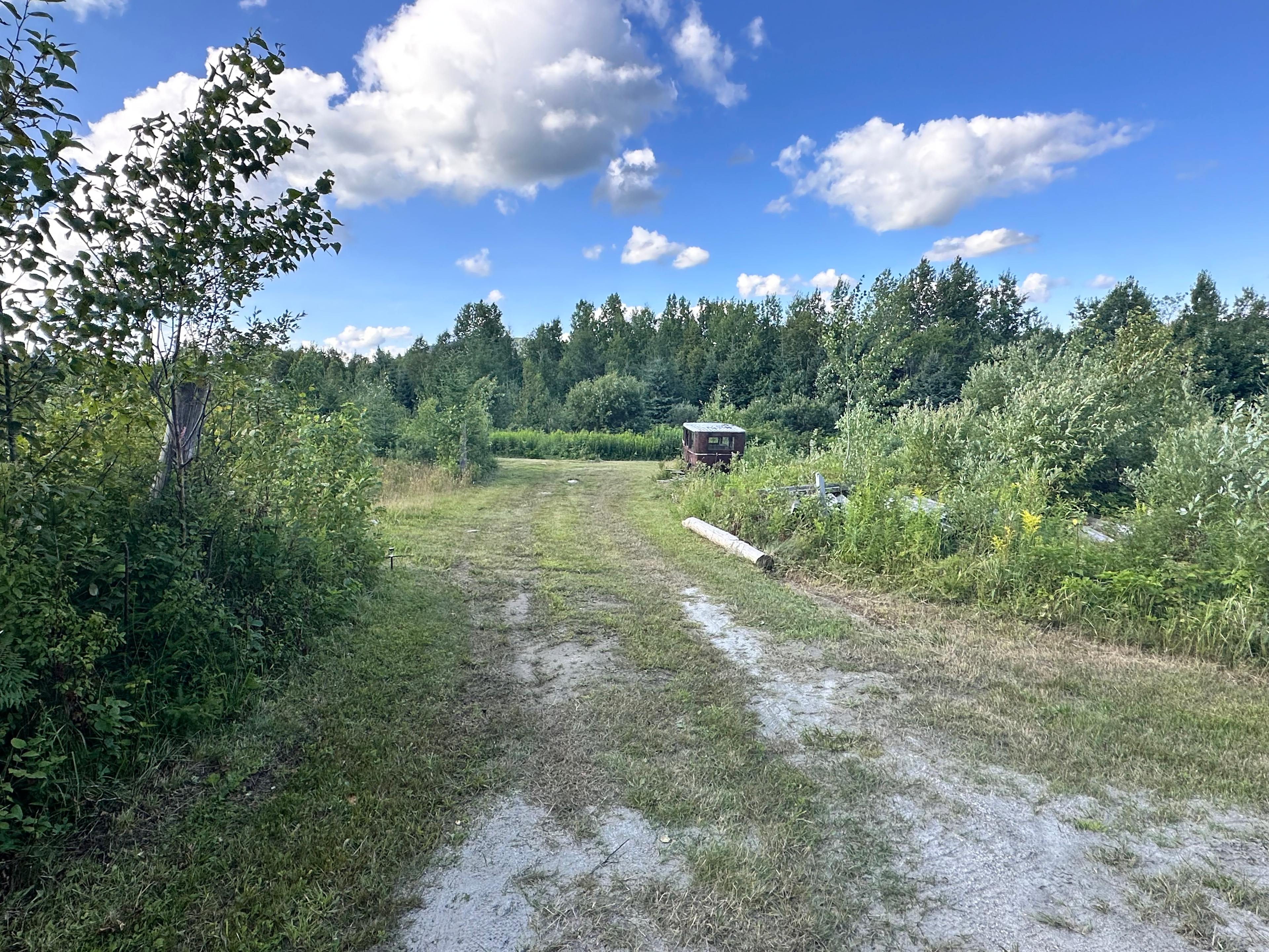 View when you pull into camp from the road. 