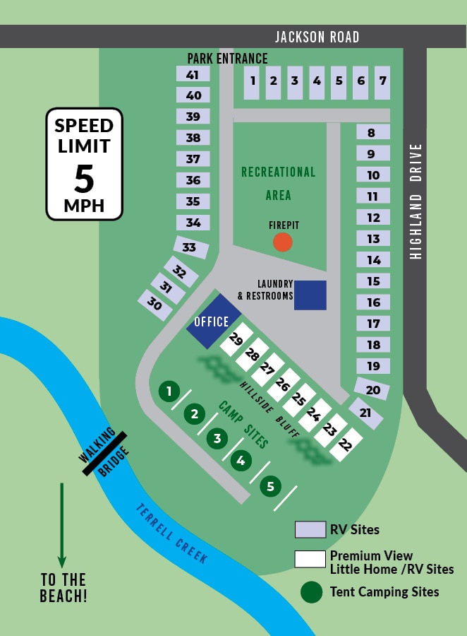 Ball Bay View RV Park West Side
