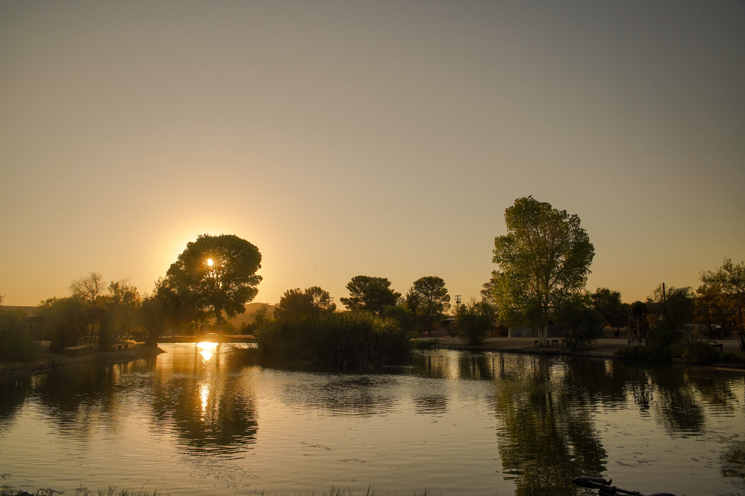 Lake at Sunset