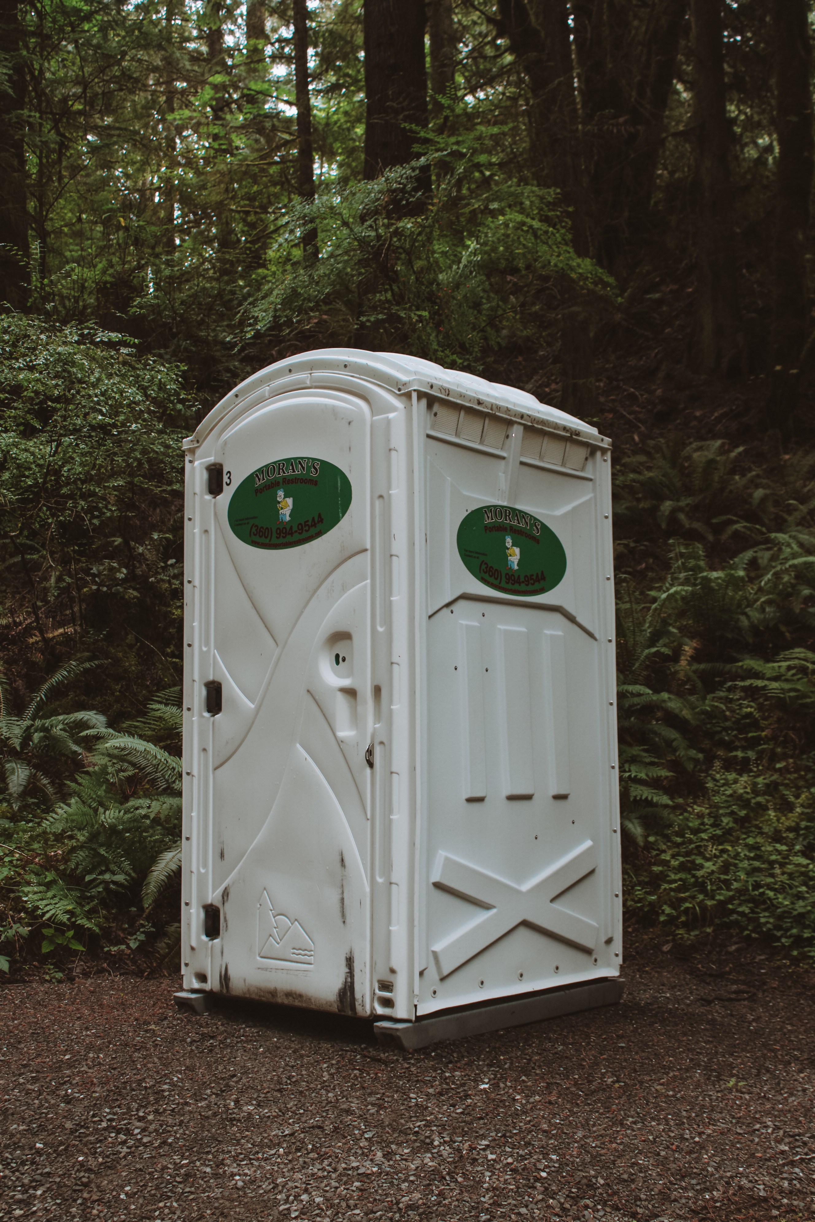 a bathroom available