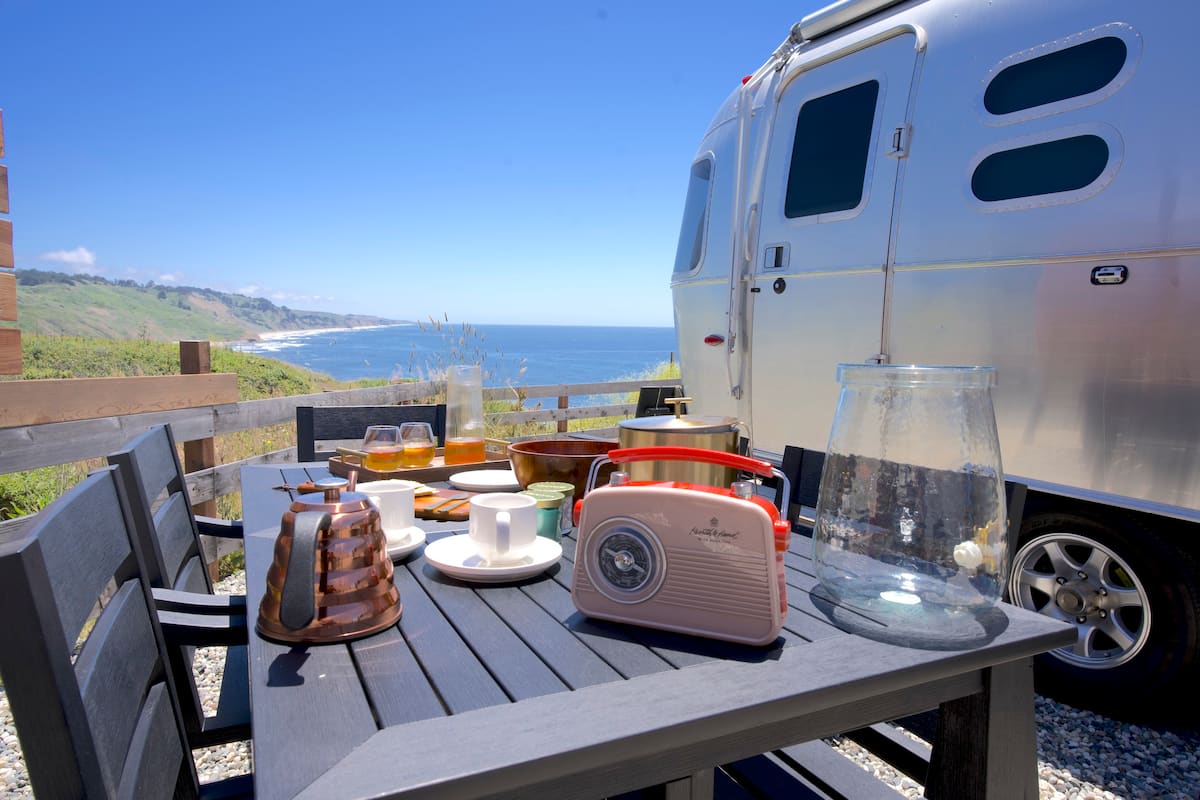 Dreamy California Coast Airstreams