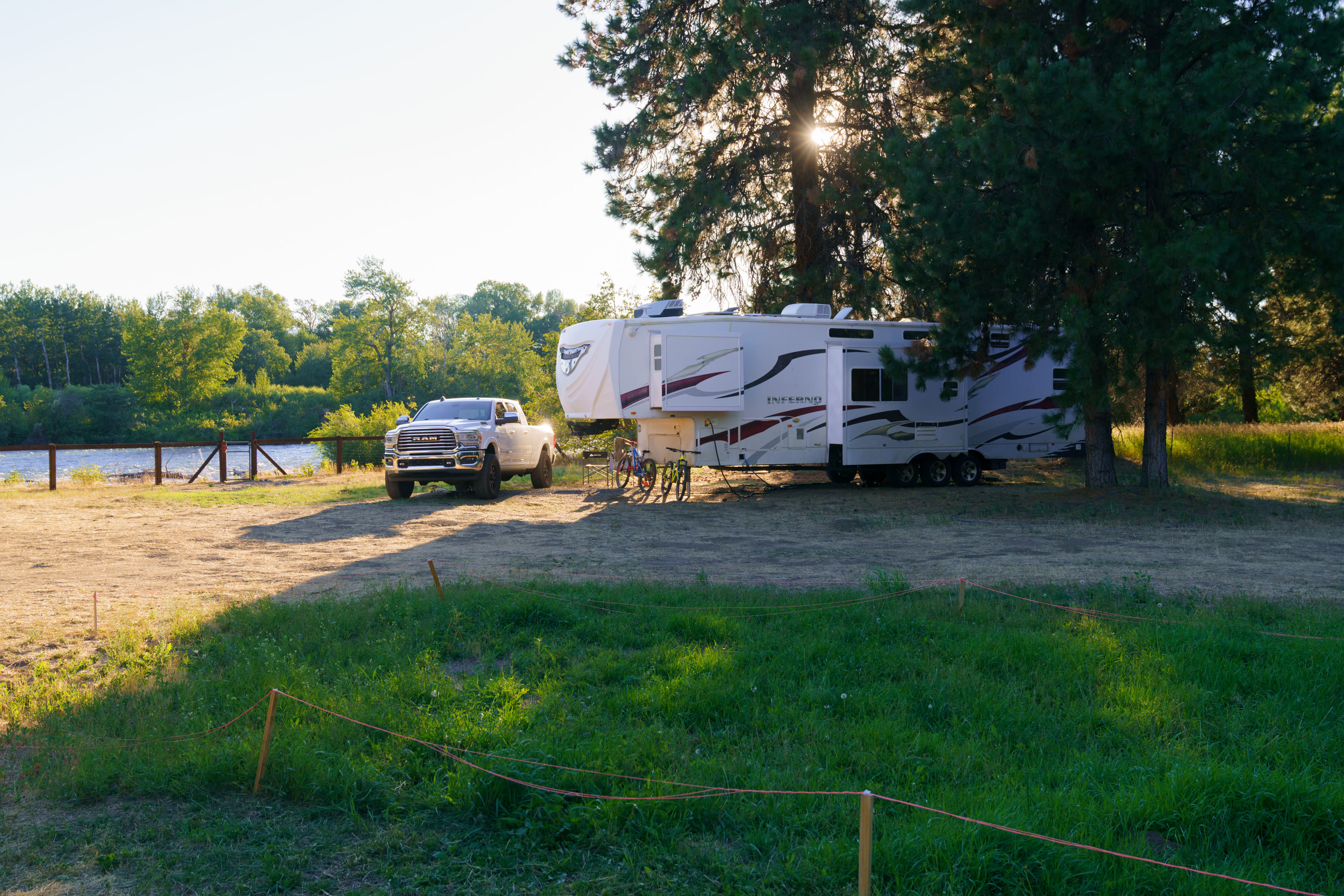 All the space and shade.