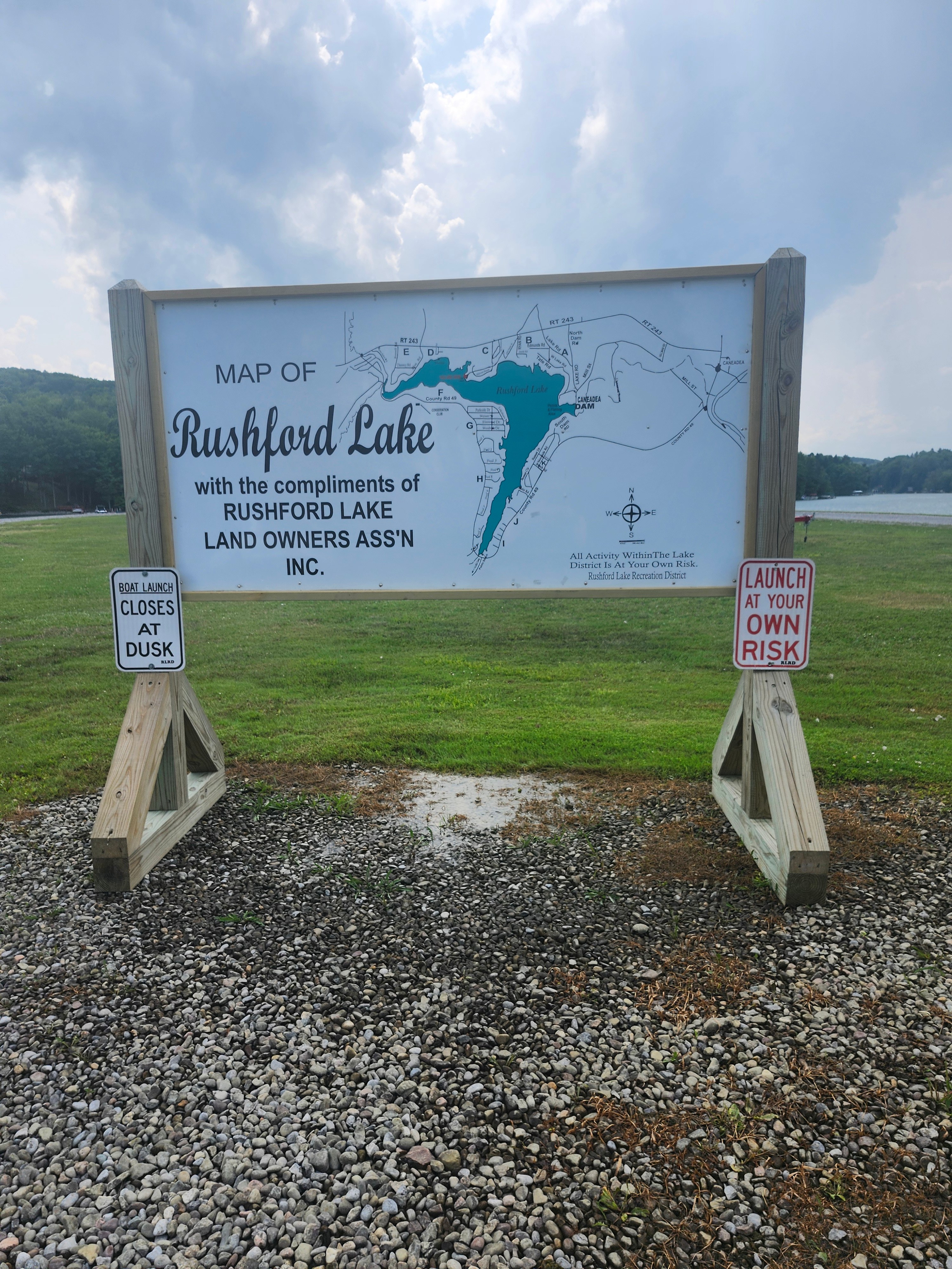 Camp On Rushford Lake