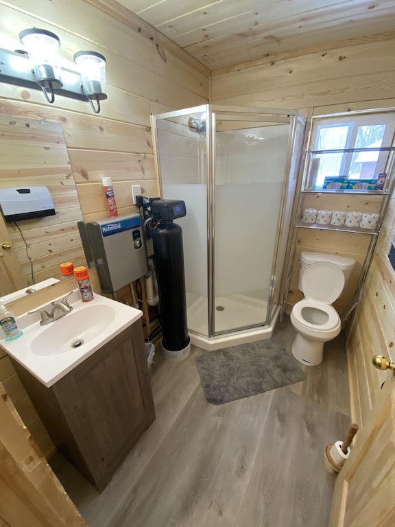 Upper Red Rustic Cabin