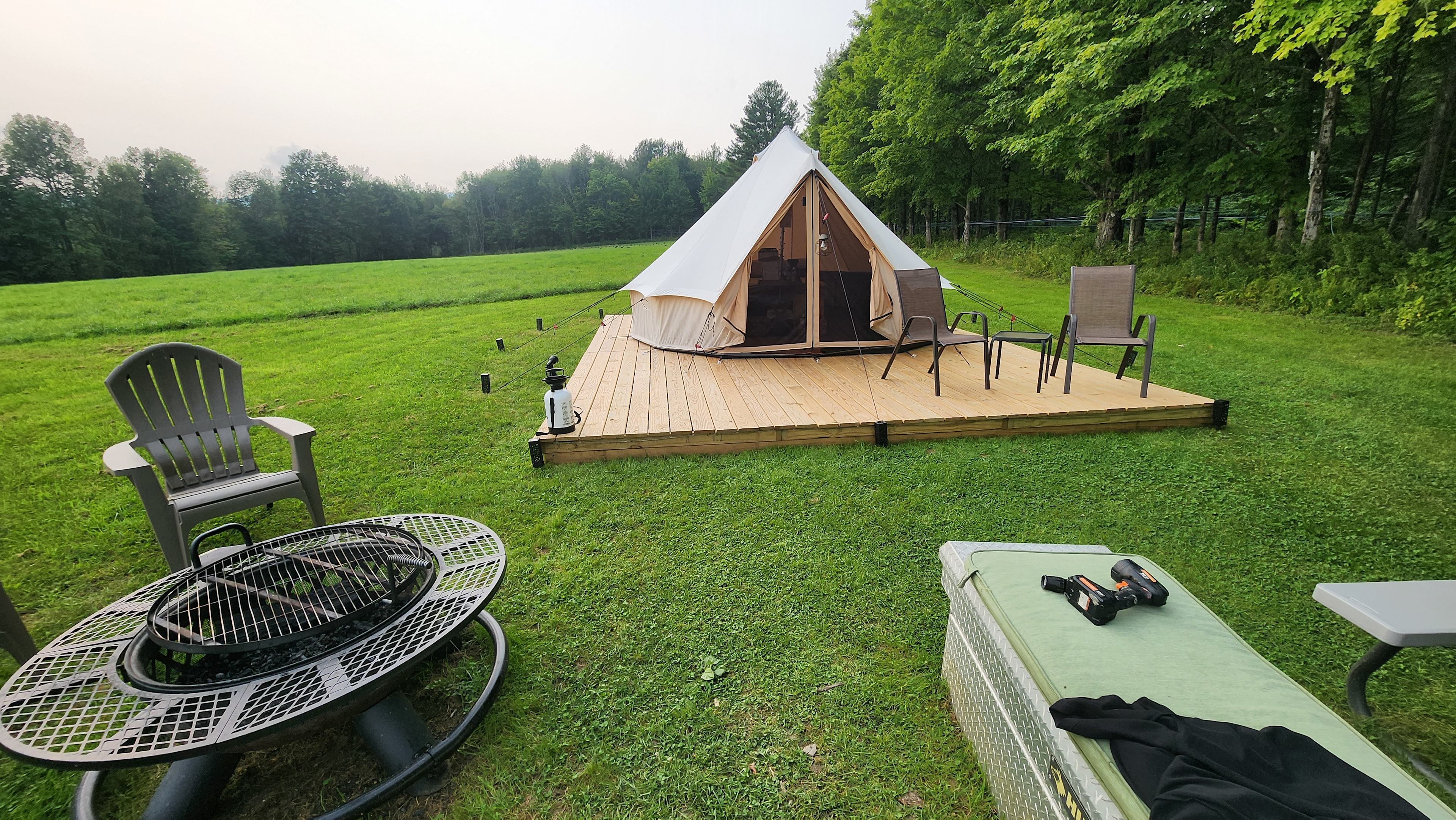 Glamping @ McKnight Family Maple