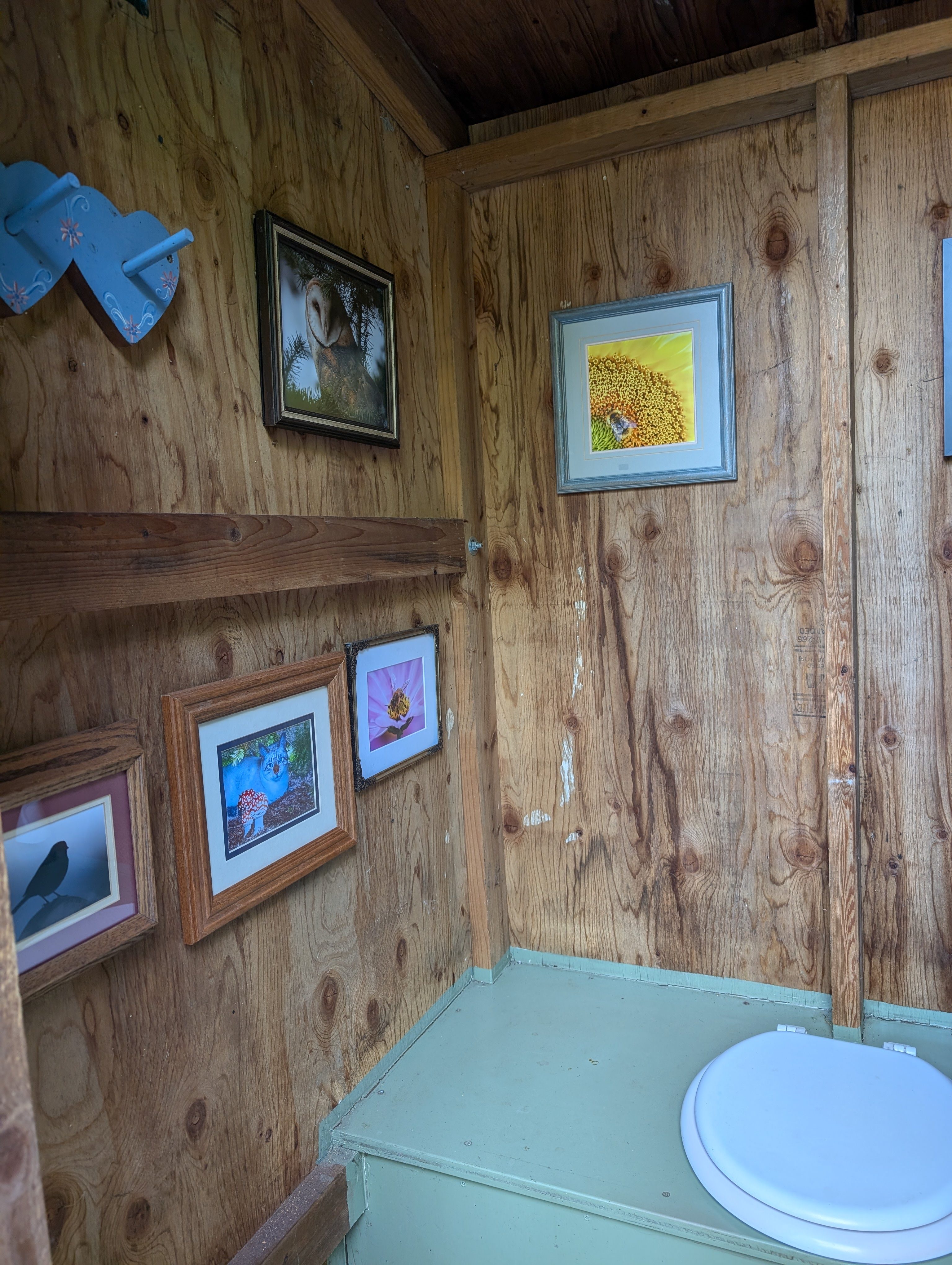 The outhouse!