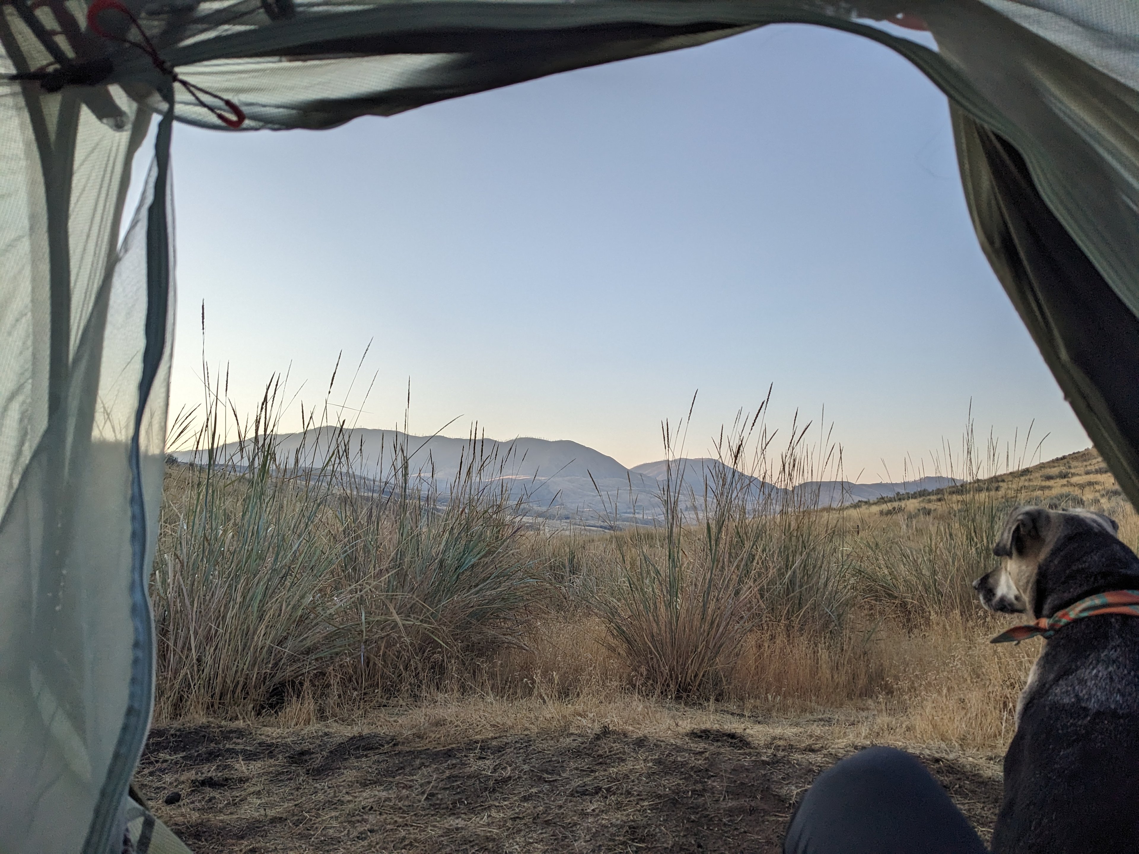 Secluded Hillside Camp