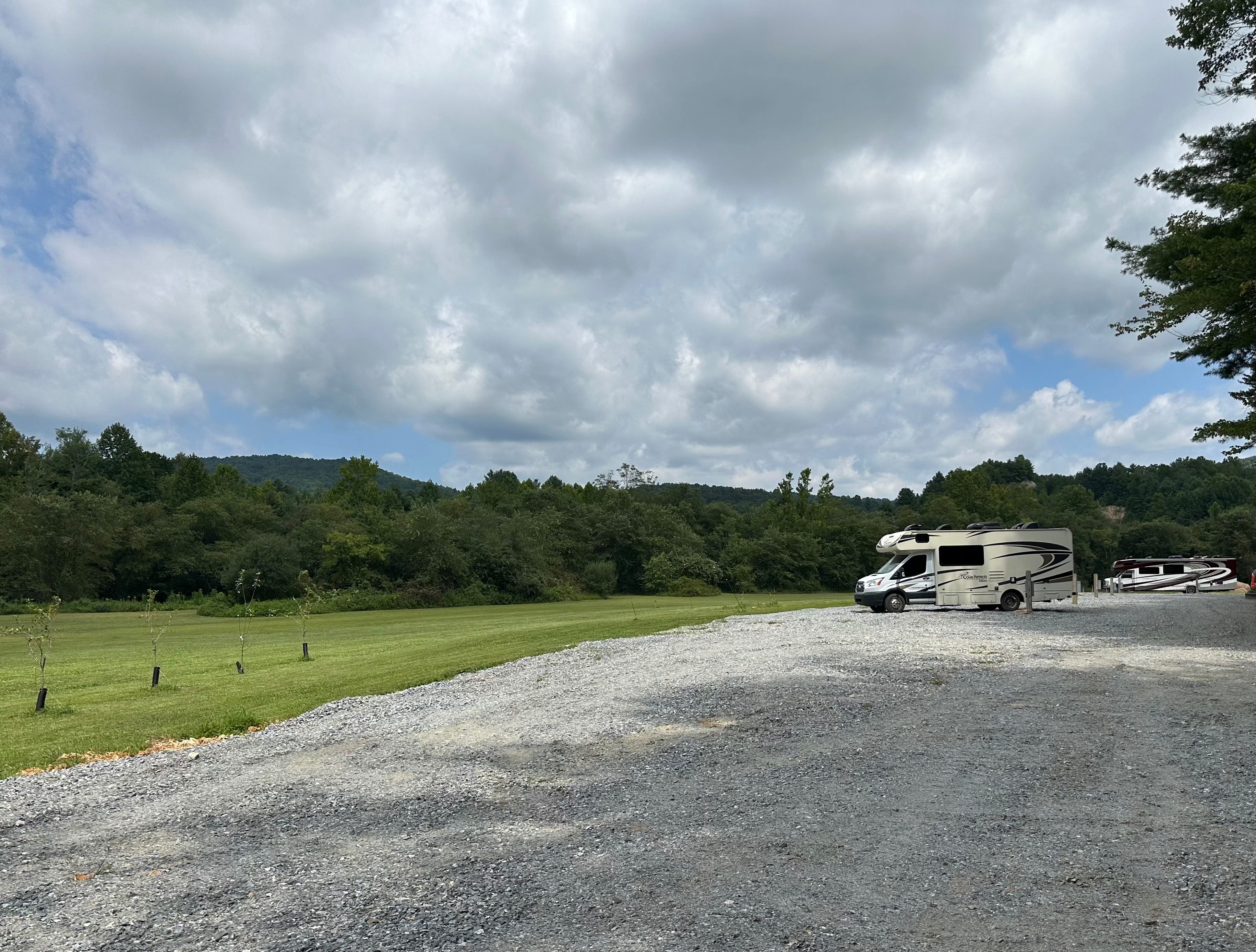 Enjoy a front yard with every site!