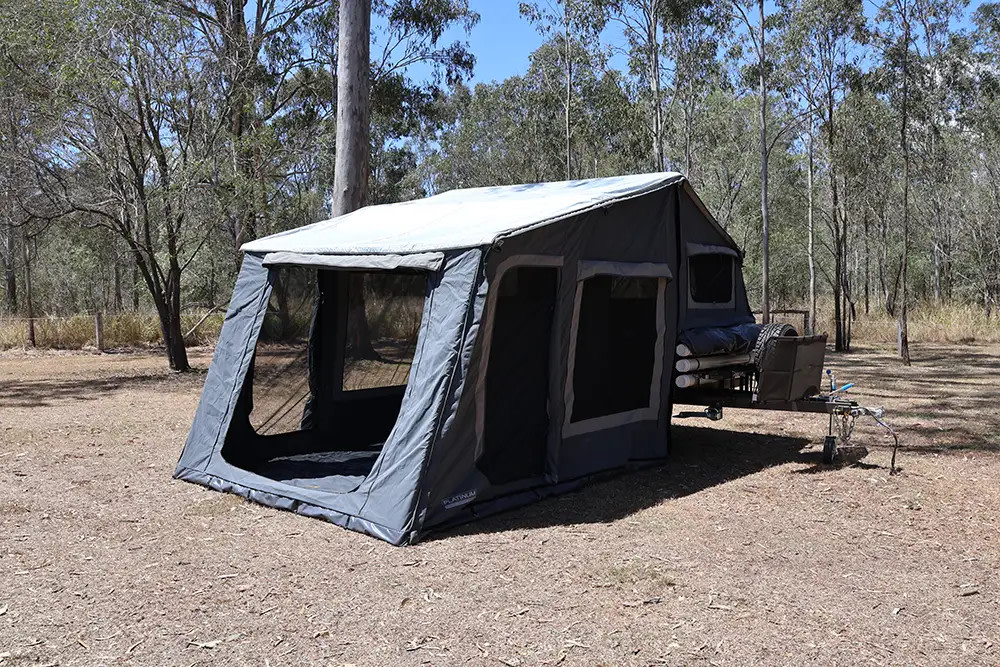 Camper At Greenwood Cottages
