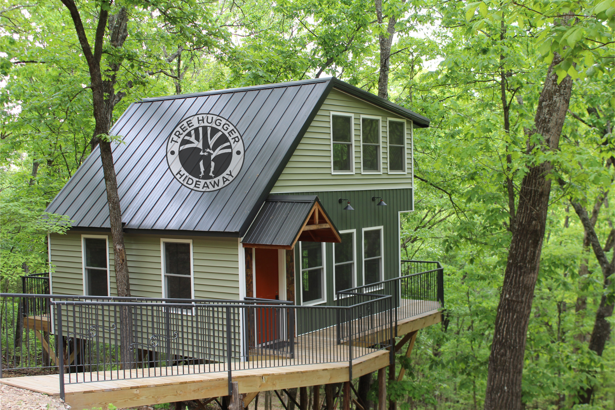 Whimsical Treehouse In The Woods