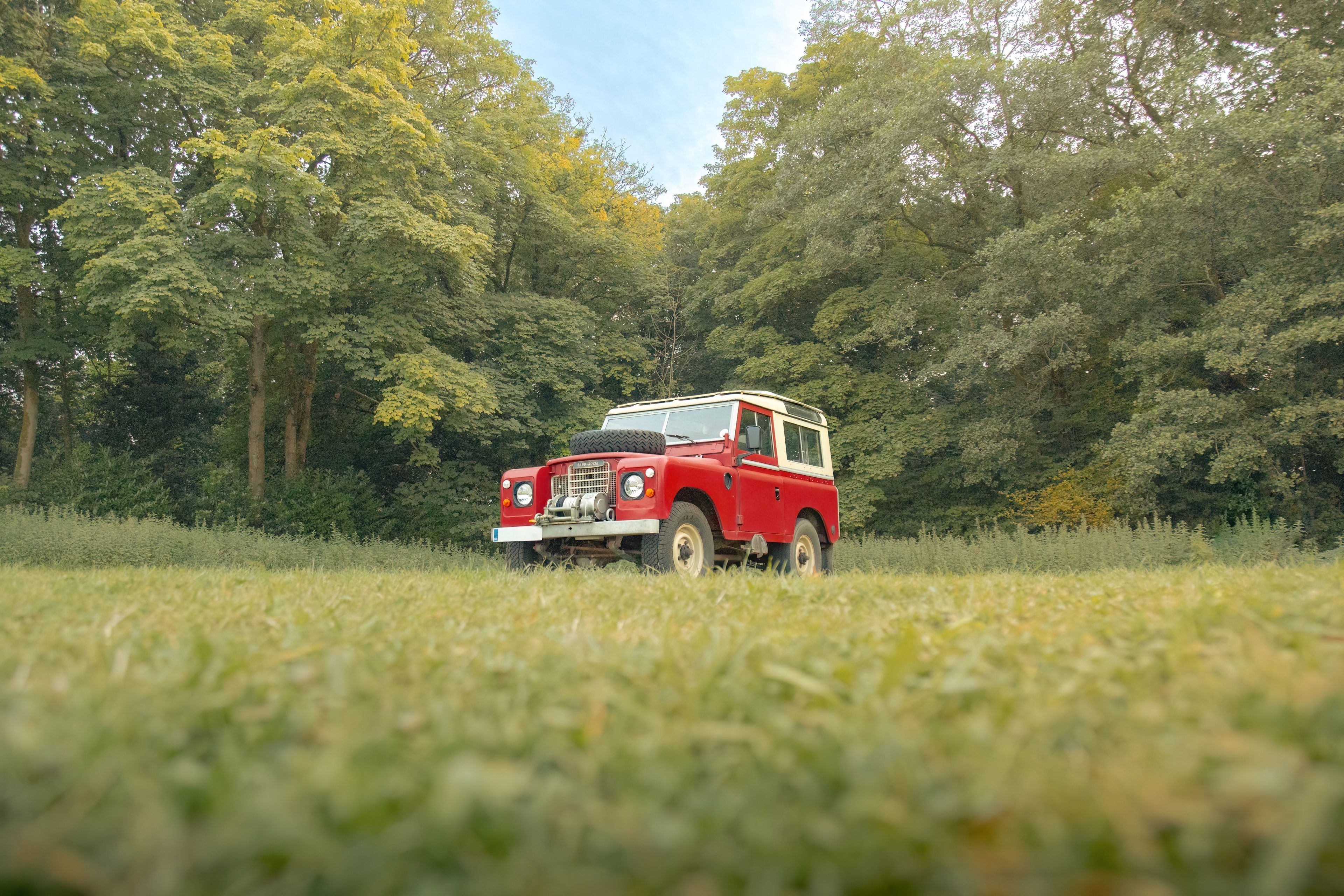 Access is available for all types of vehicles although cars need to stay on the pre-mown pathways.