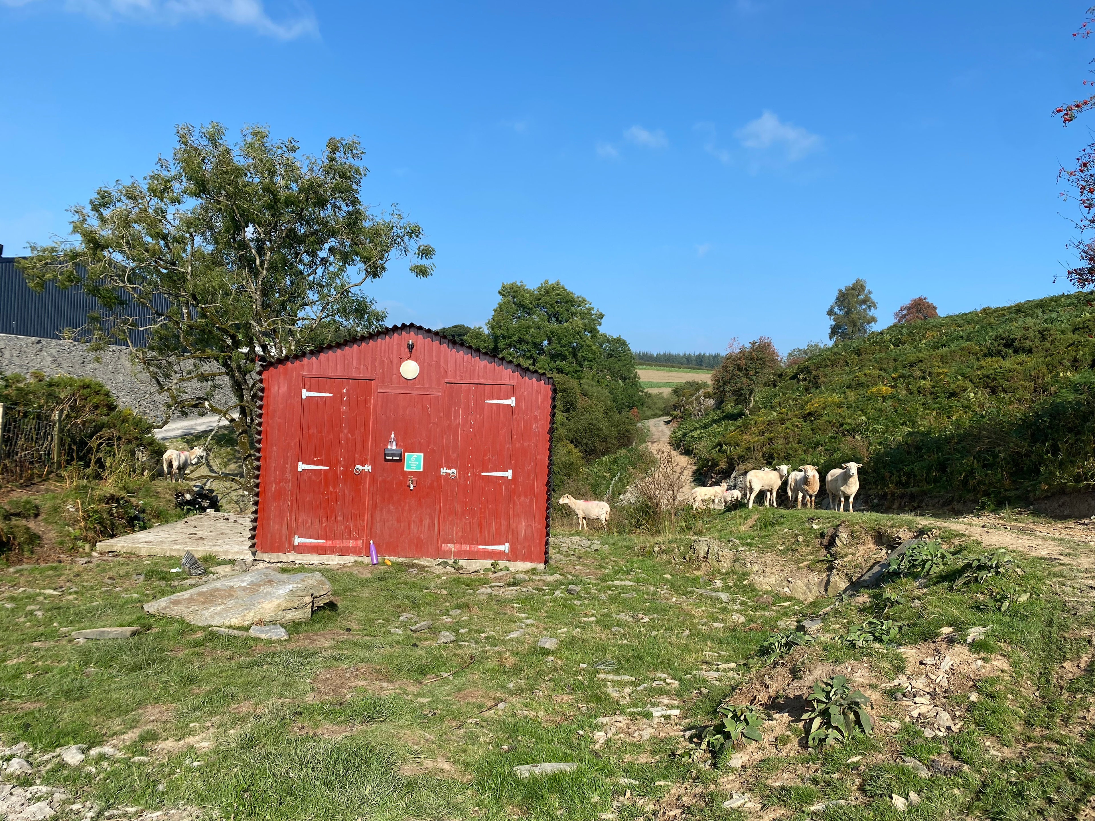 Mynydd Derwydd Wildcamping