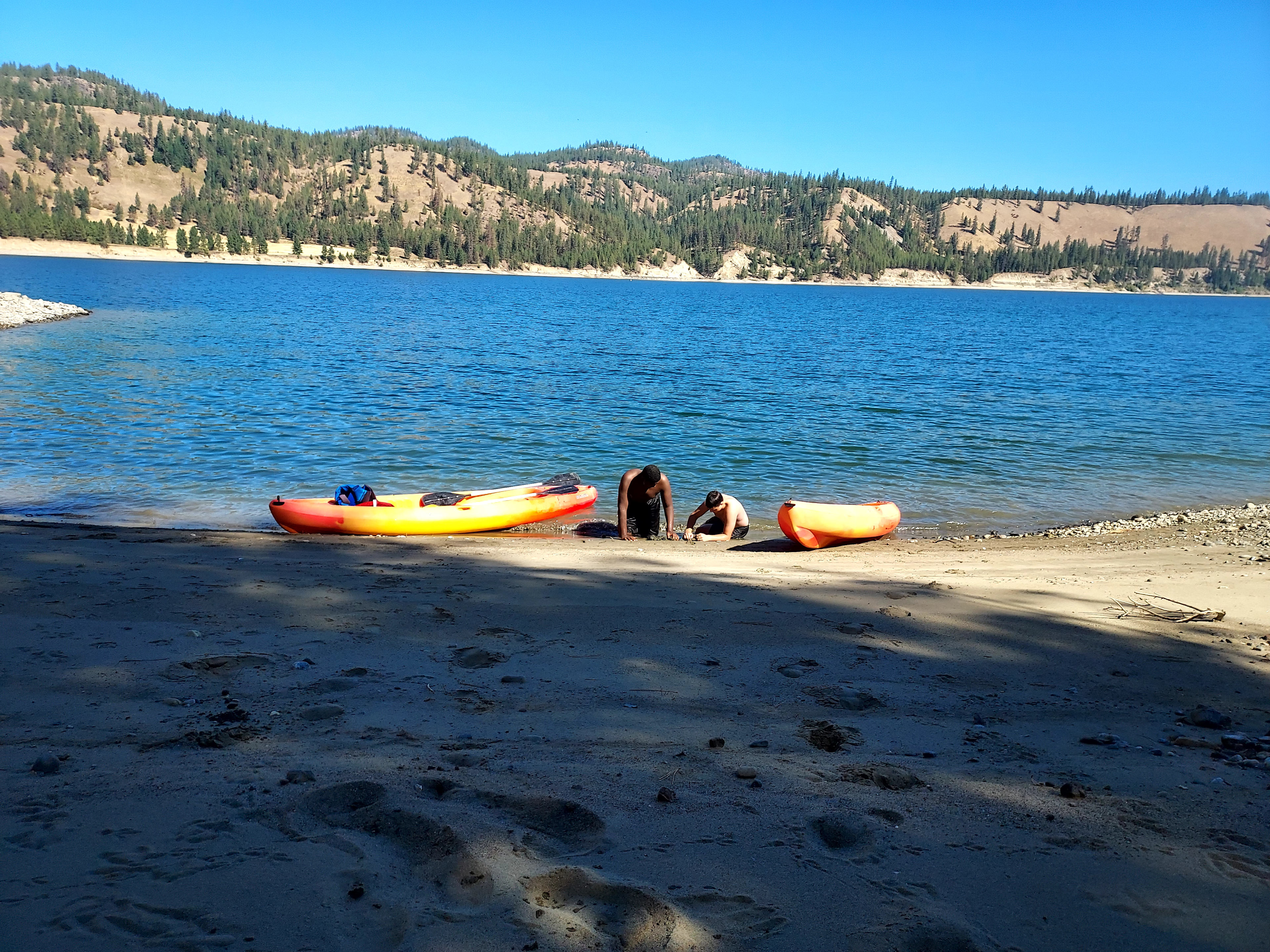 Secluded Sandy Beach 