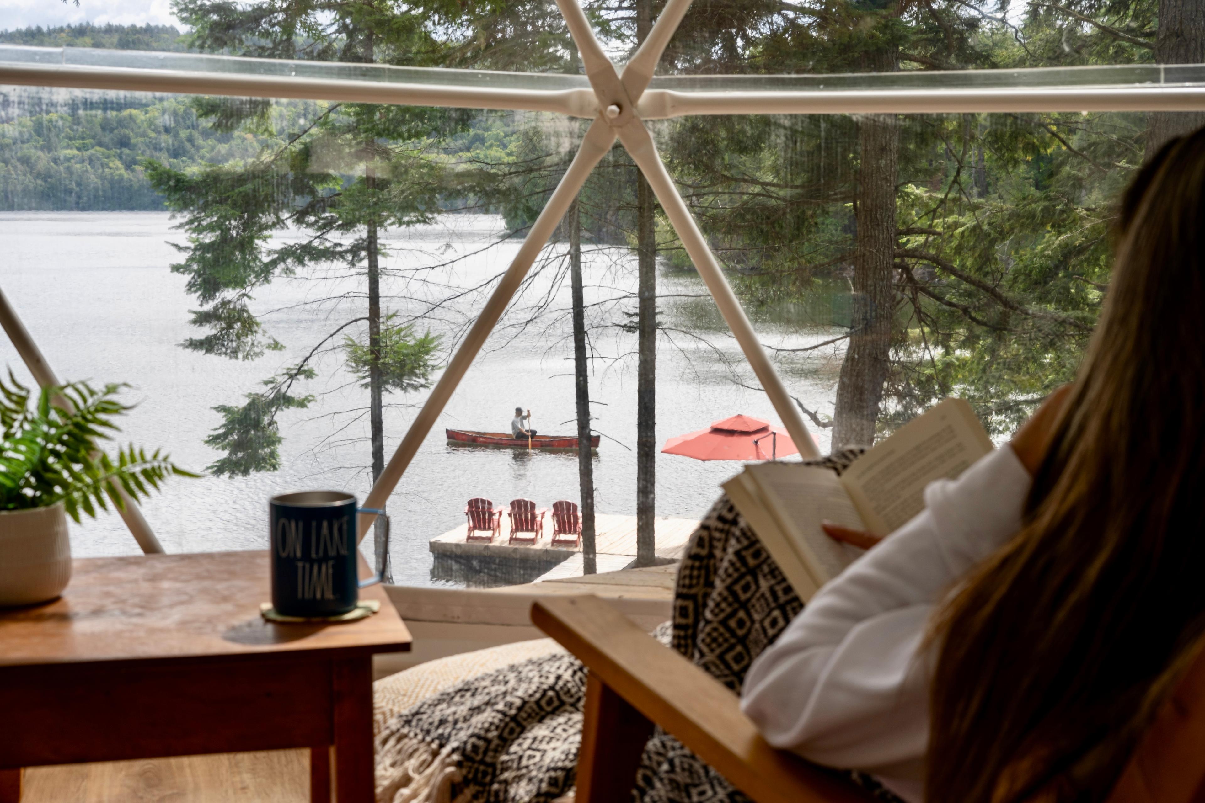Algonquin Lakeview Glamping Dome