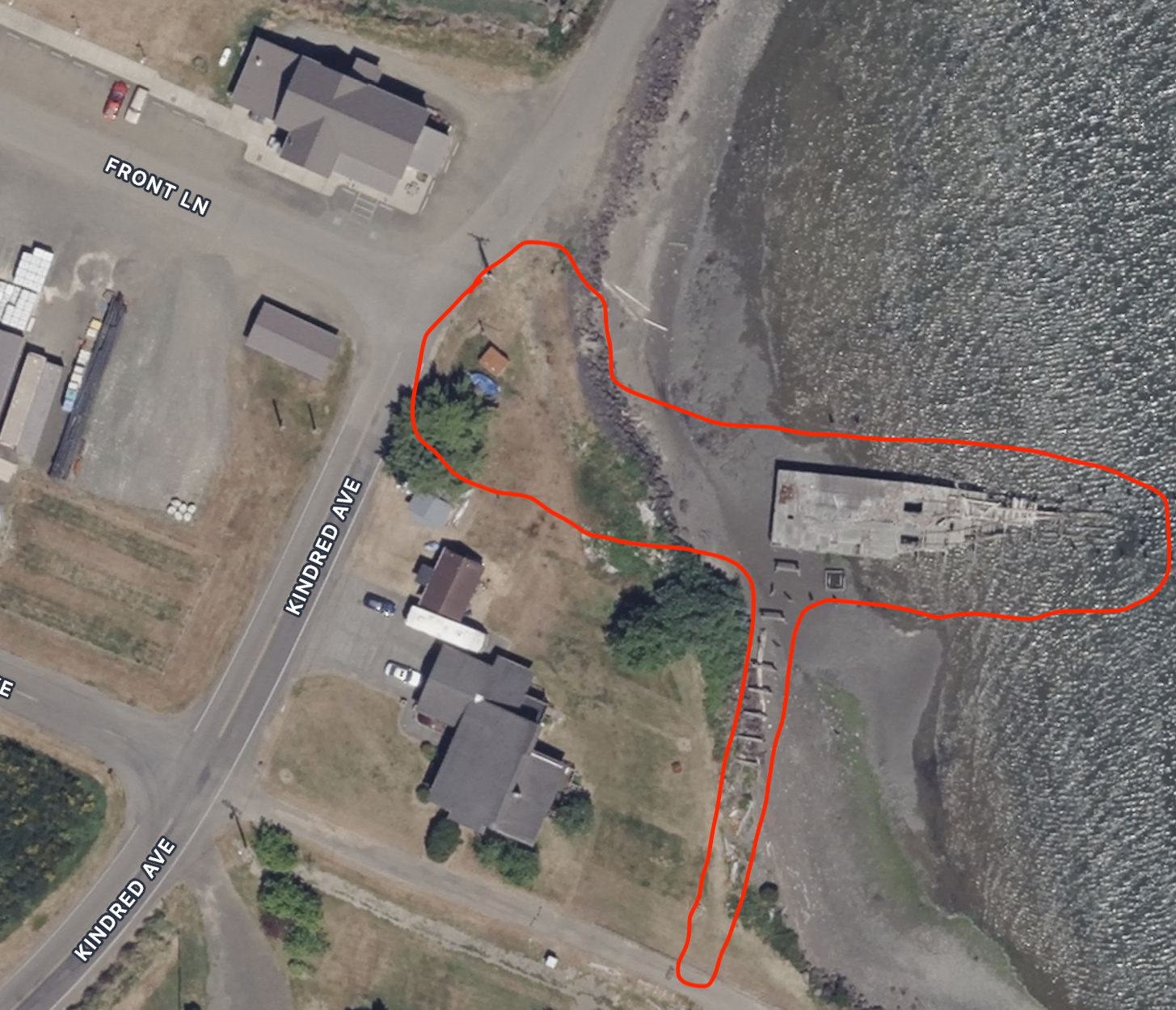 Tokeland beach front campsite