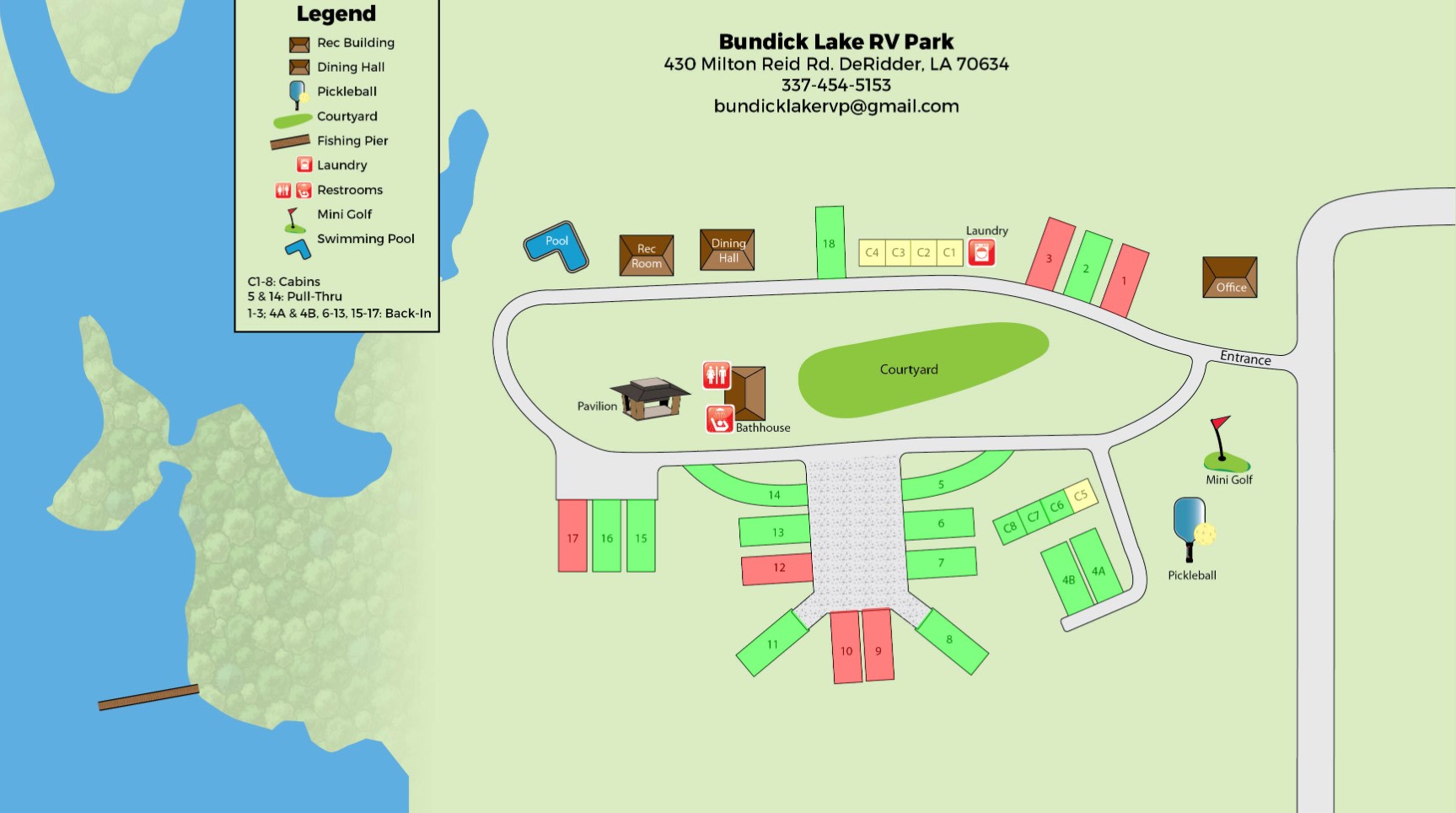 Bundick Lake Retreat and RV