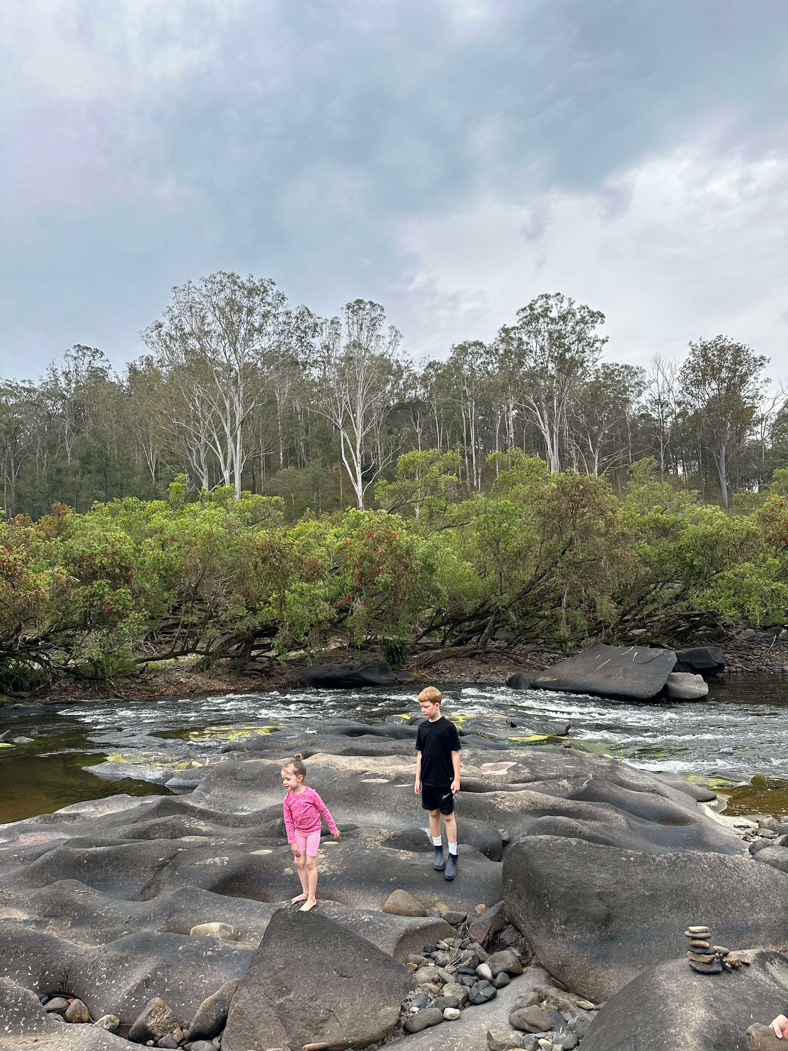 On the Clarence Camping