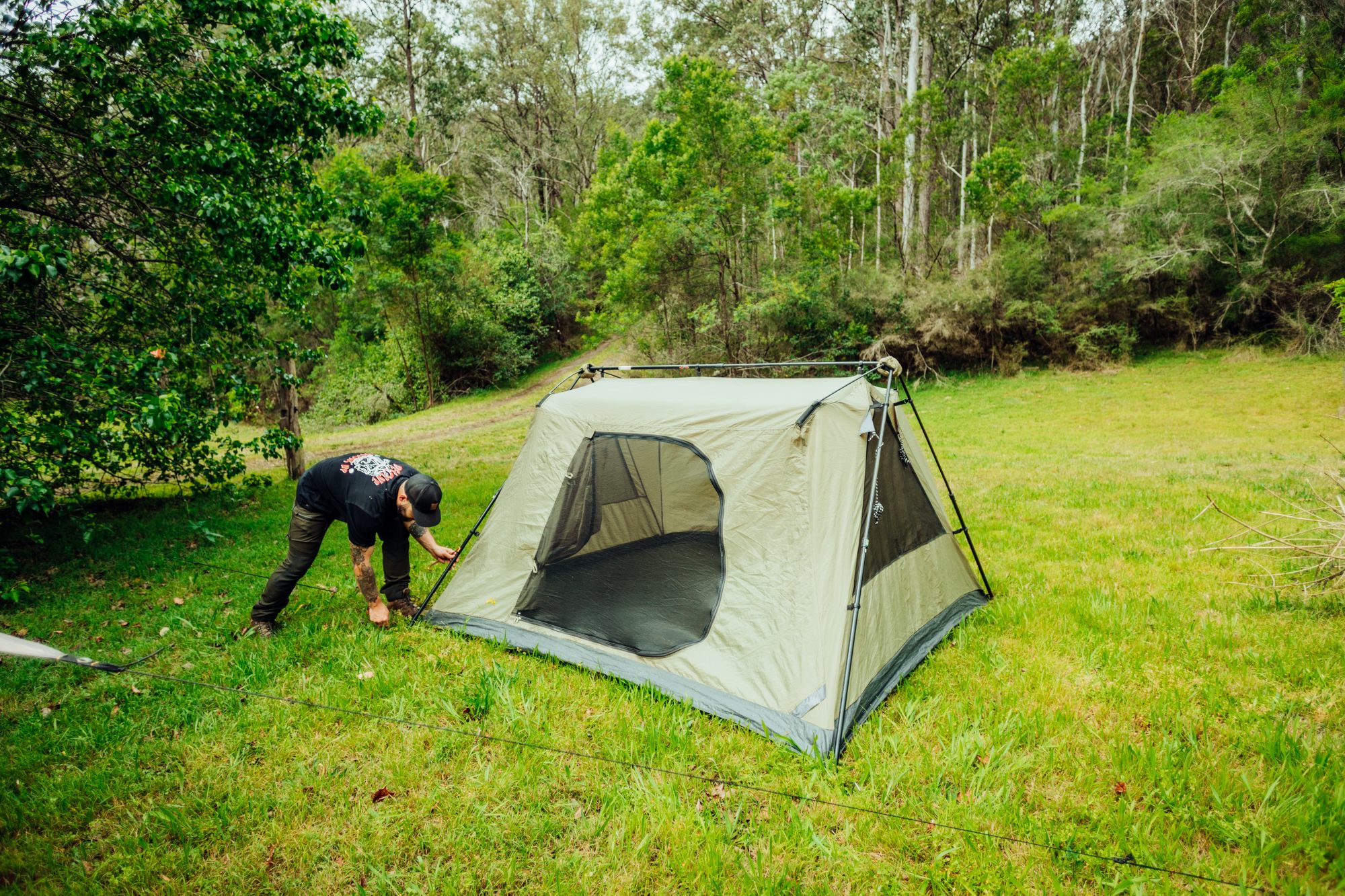 camp setup