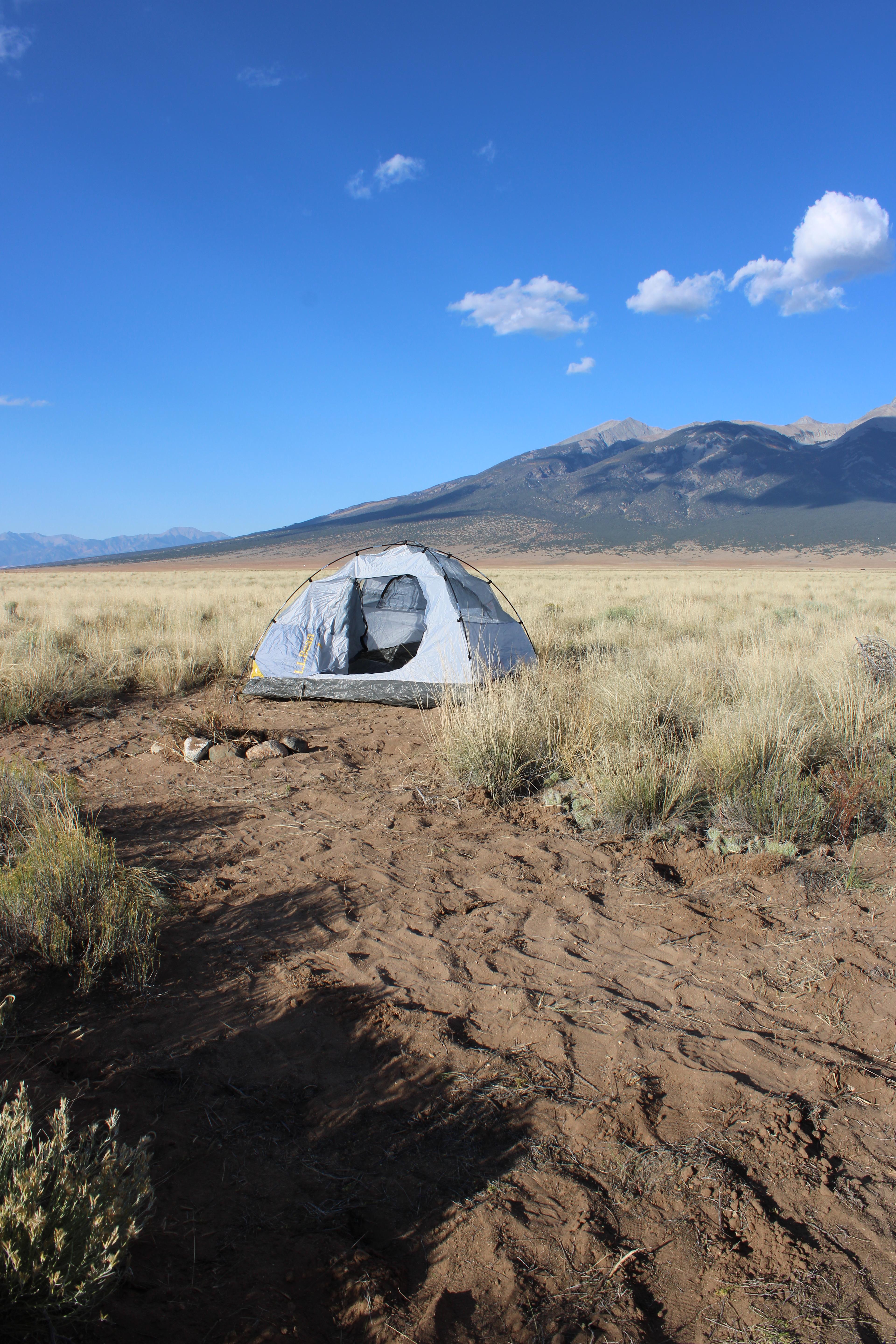 Secluded San Luis Valley Campsite