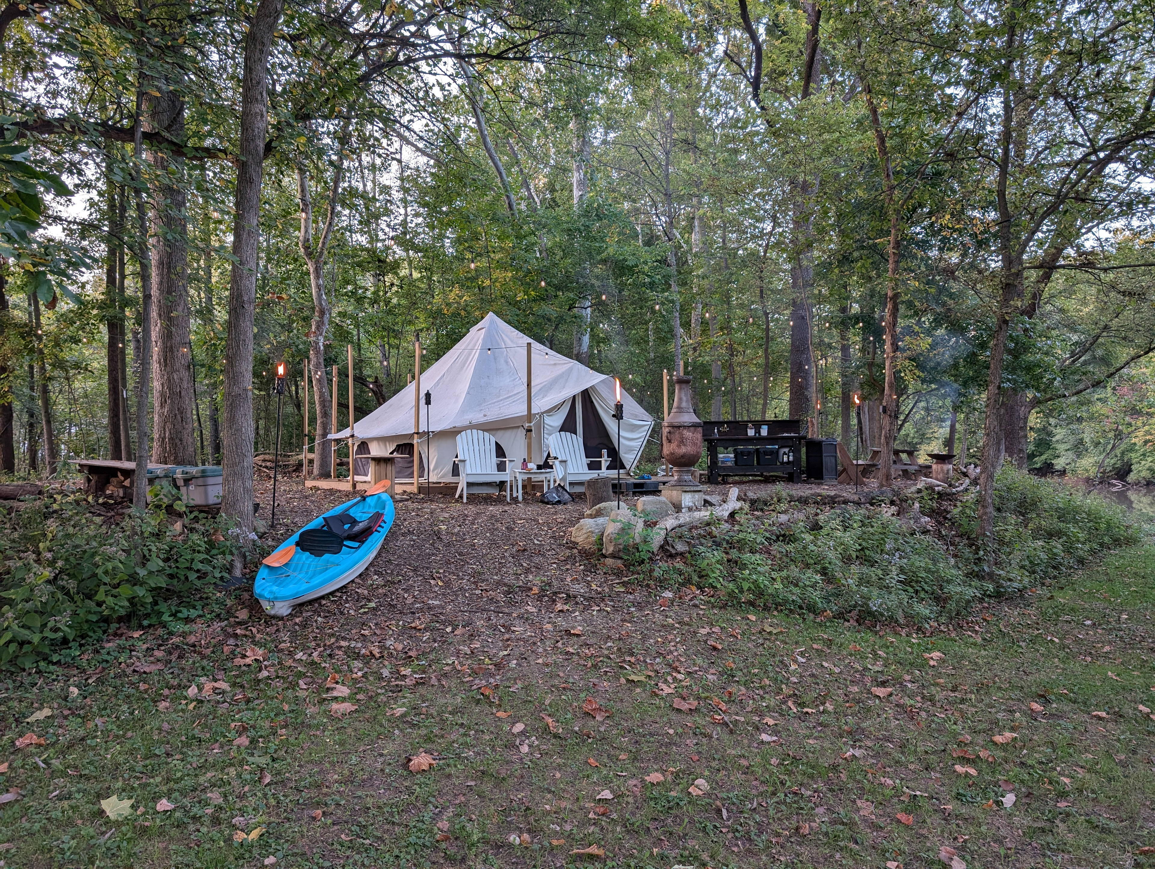 Glamping at River Run
