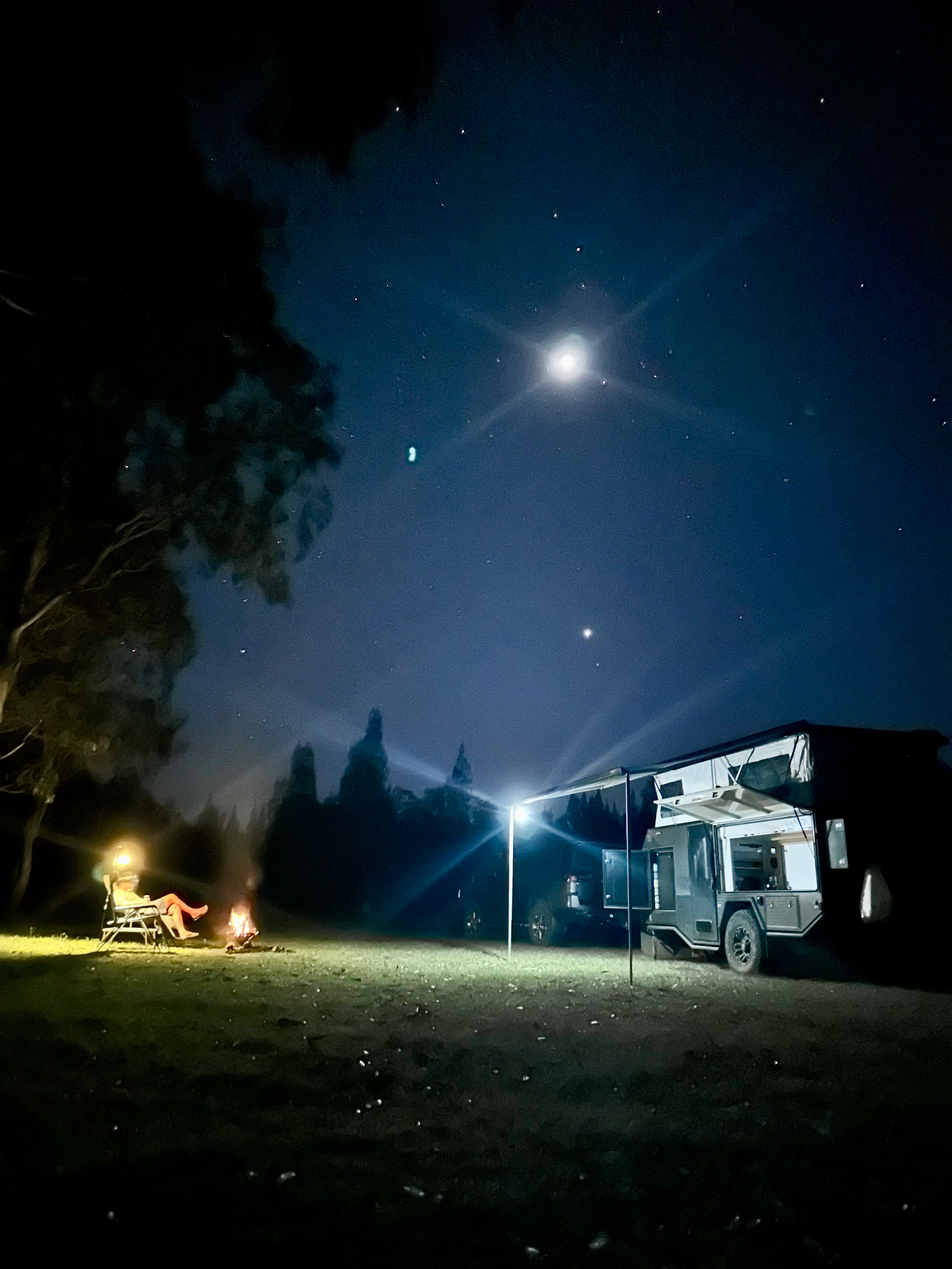Open fields provide great stargazing 