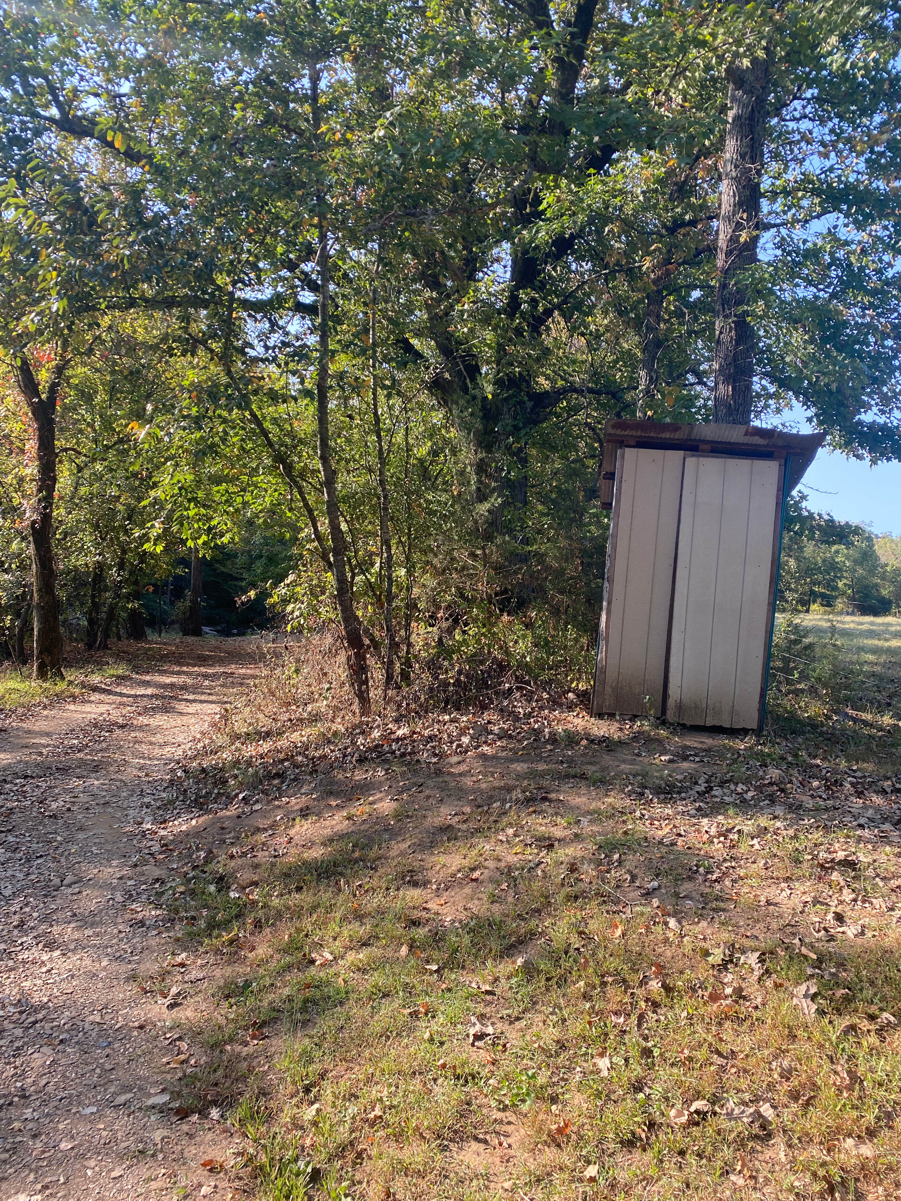 One of the available toilets