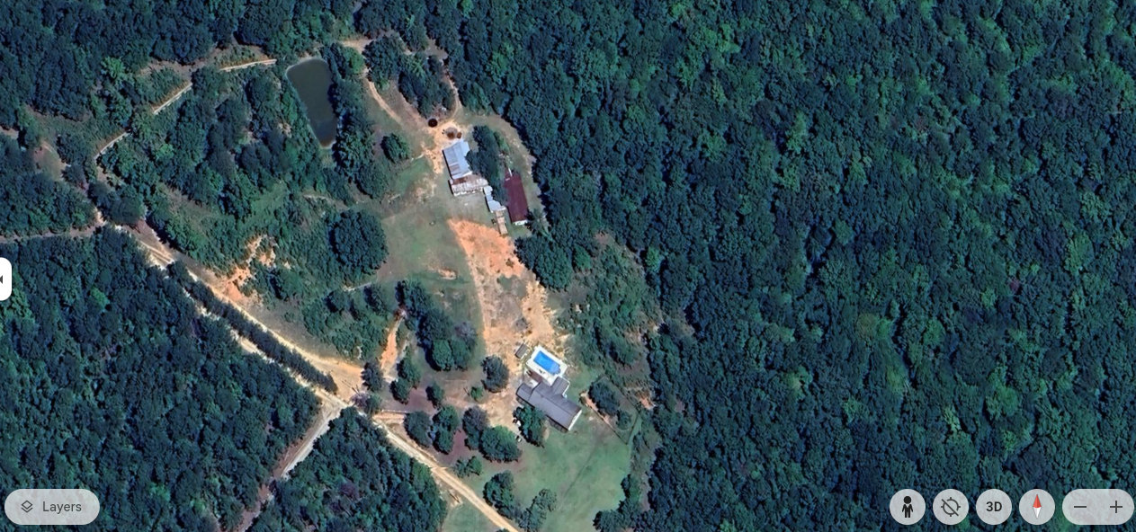 Primitive Camping At Pebble Hill