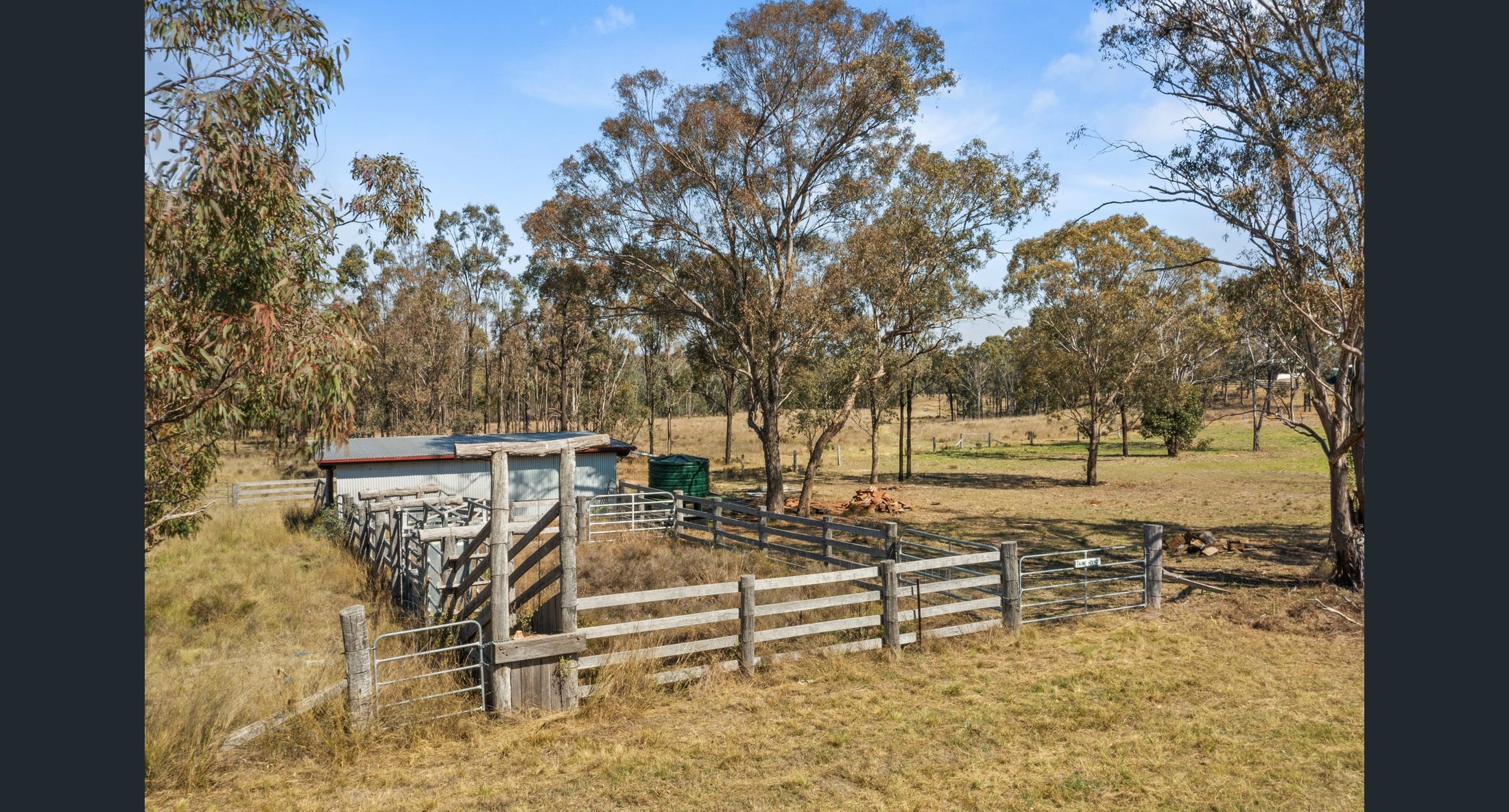 The cattle Race at Eastern Dam