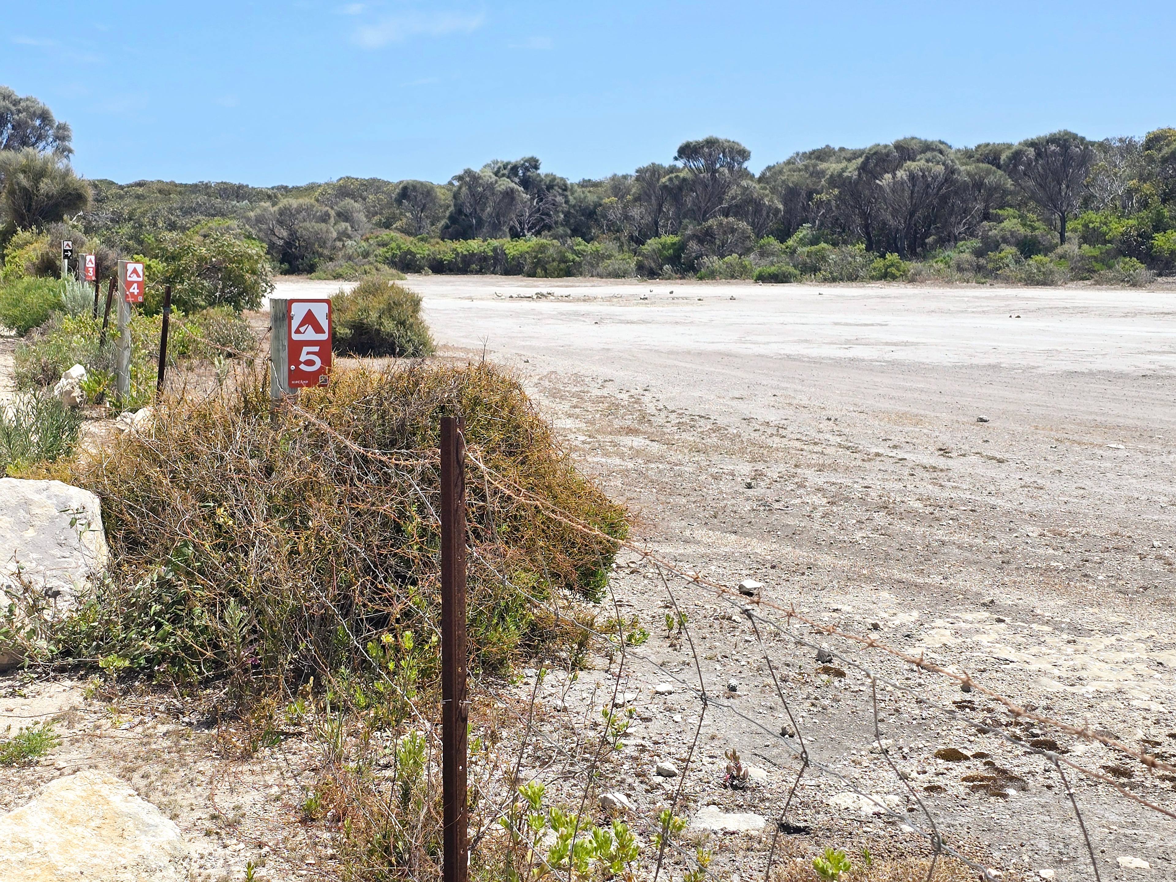 The Claypan at Fishery Bay