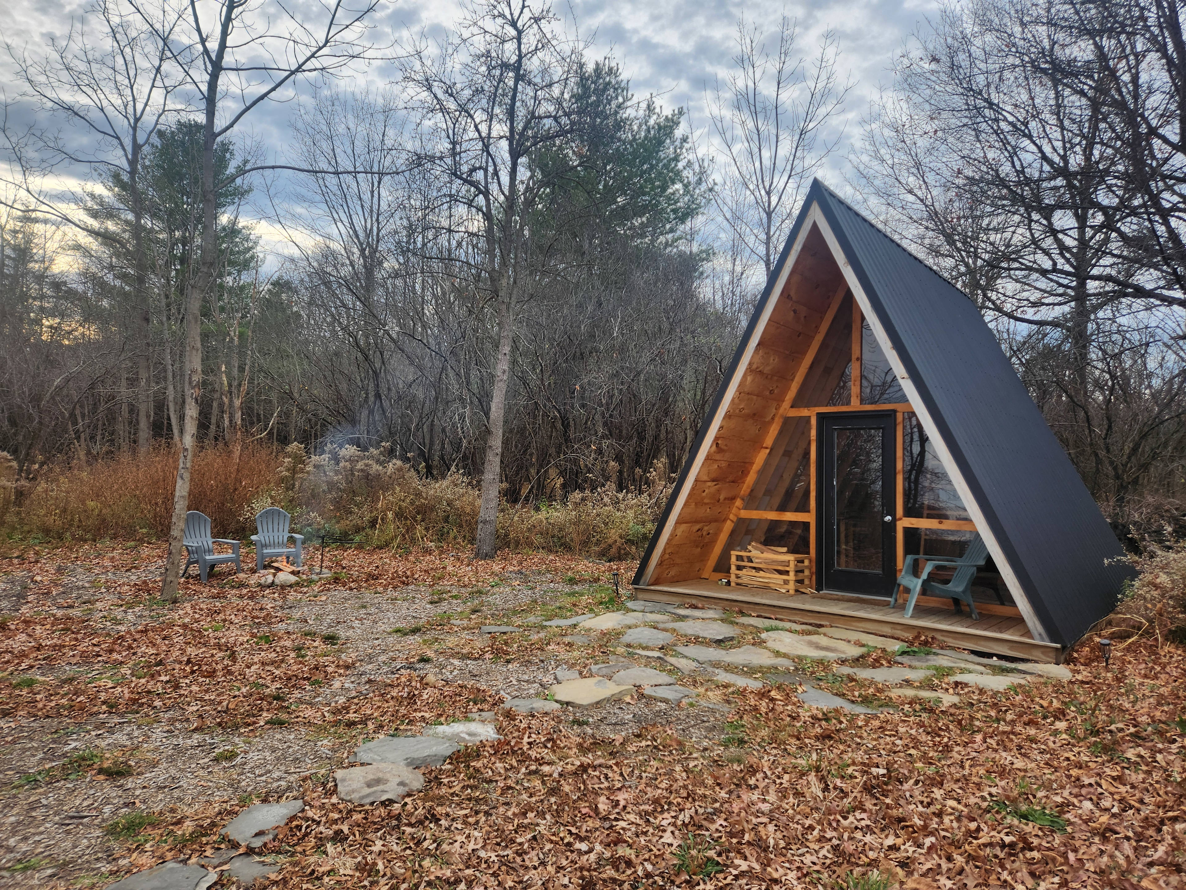A-Frame In The Woods