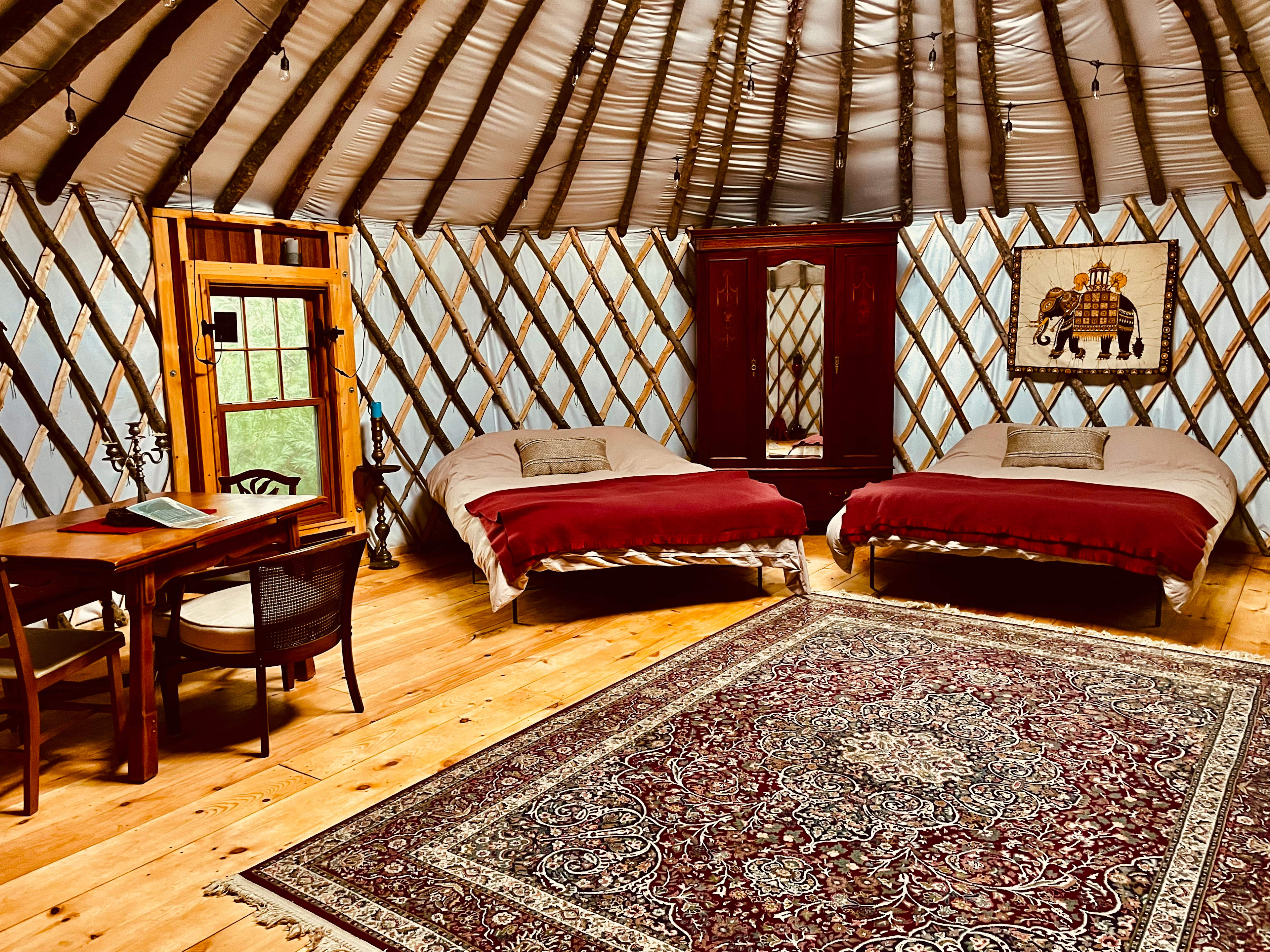 Rooted Heart Farm Yurt