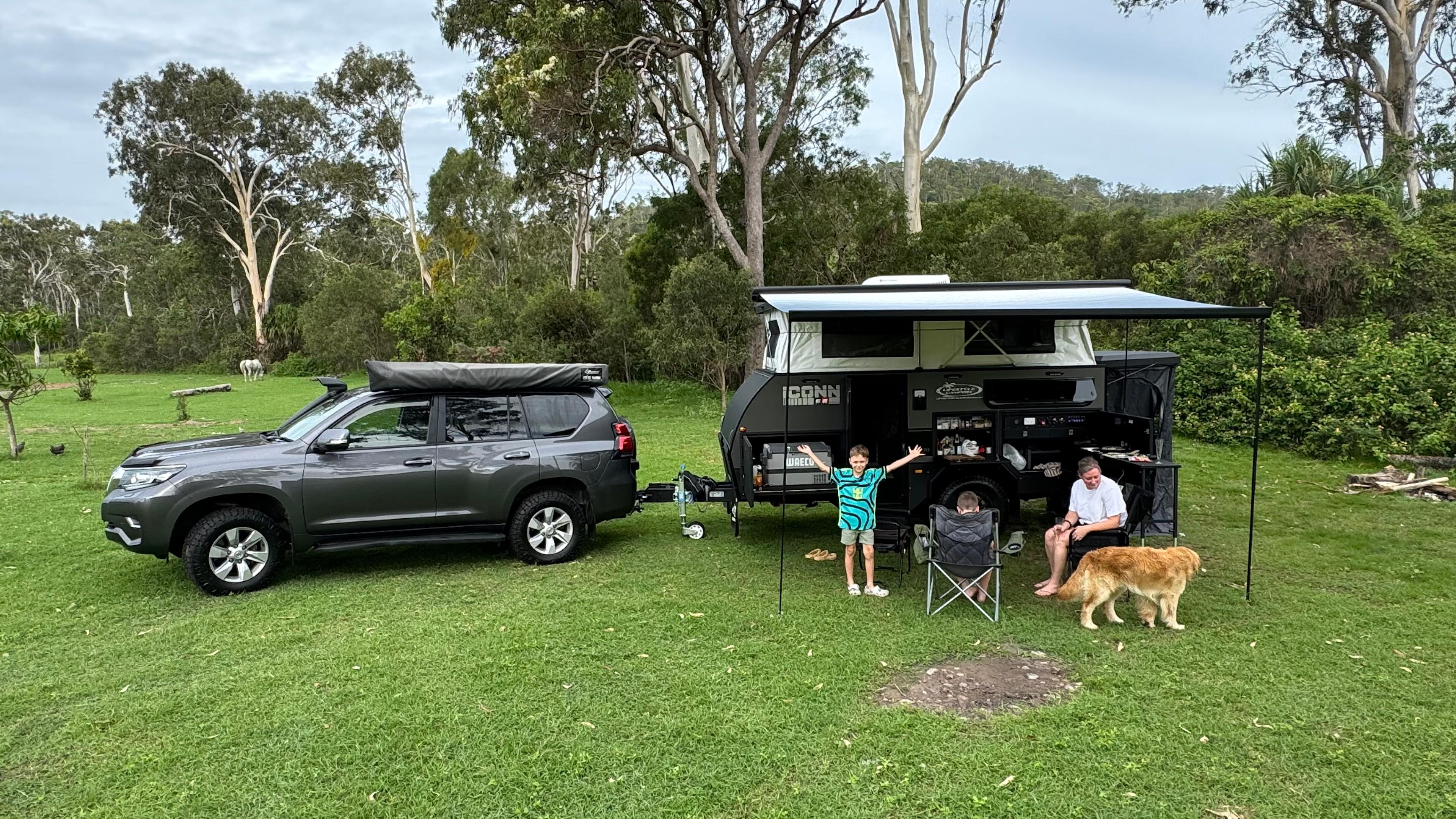 Awesome stay! Doggy visited too!