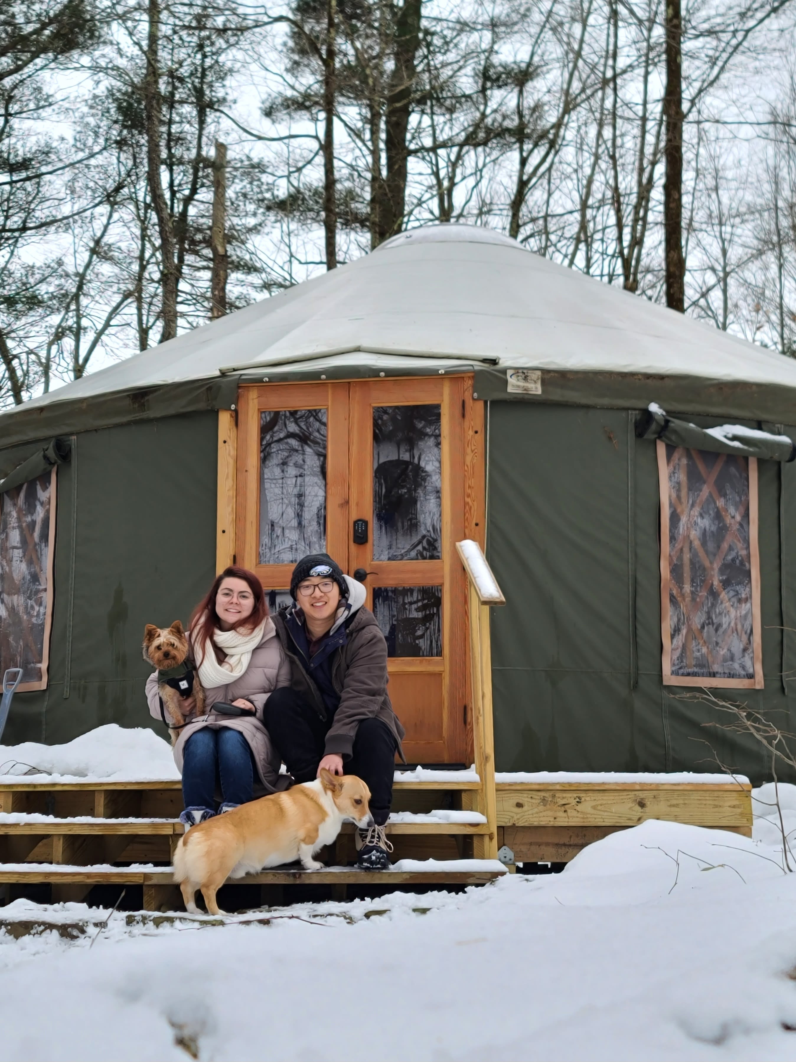 Glamping Yurt in Woods of Franklin