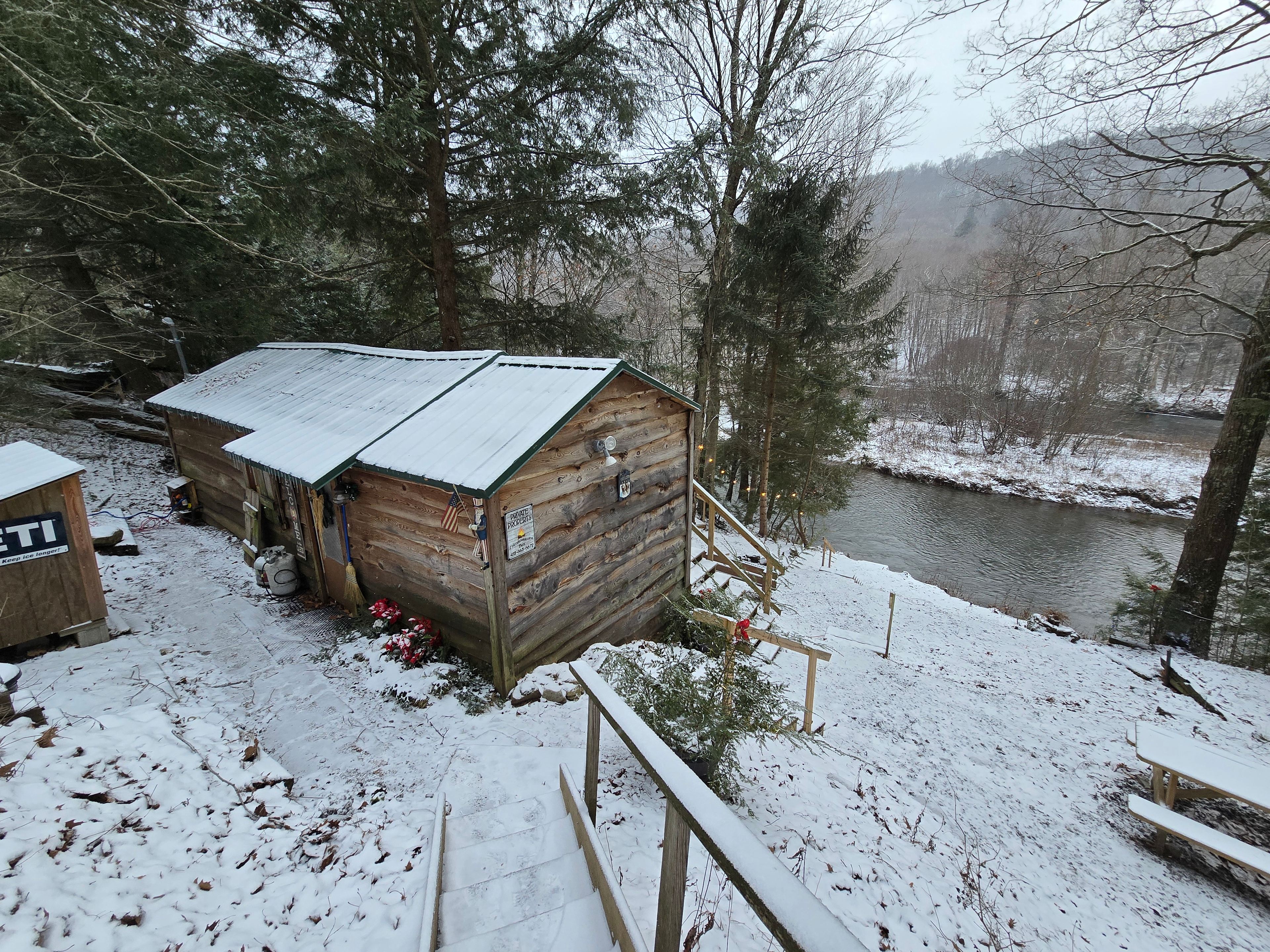 The Nest - Creekfront Cabin In ANF