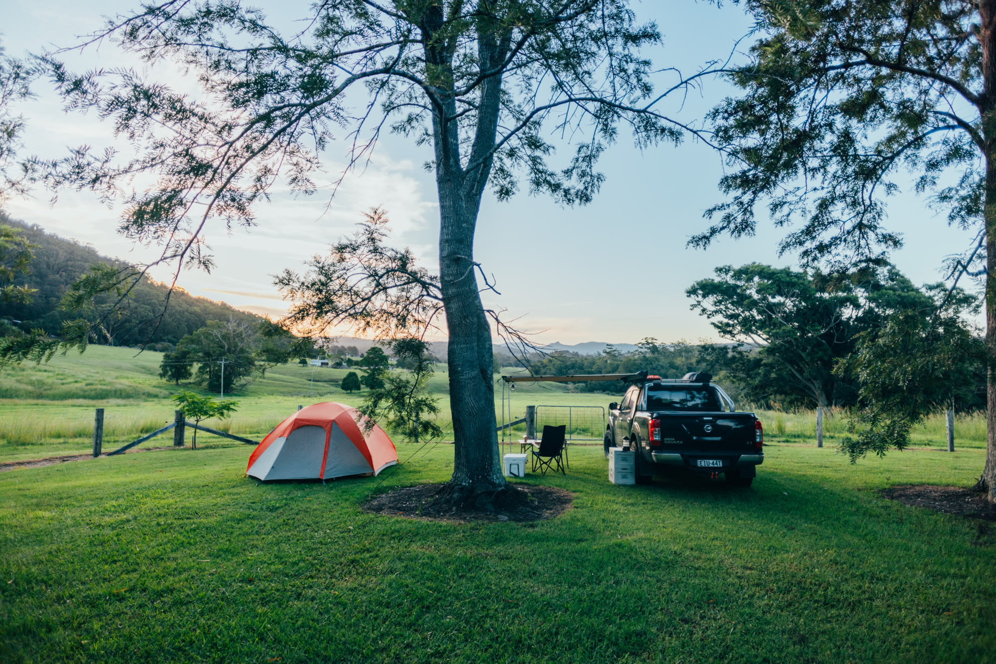 camp setup