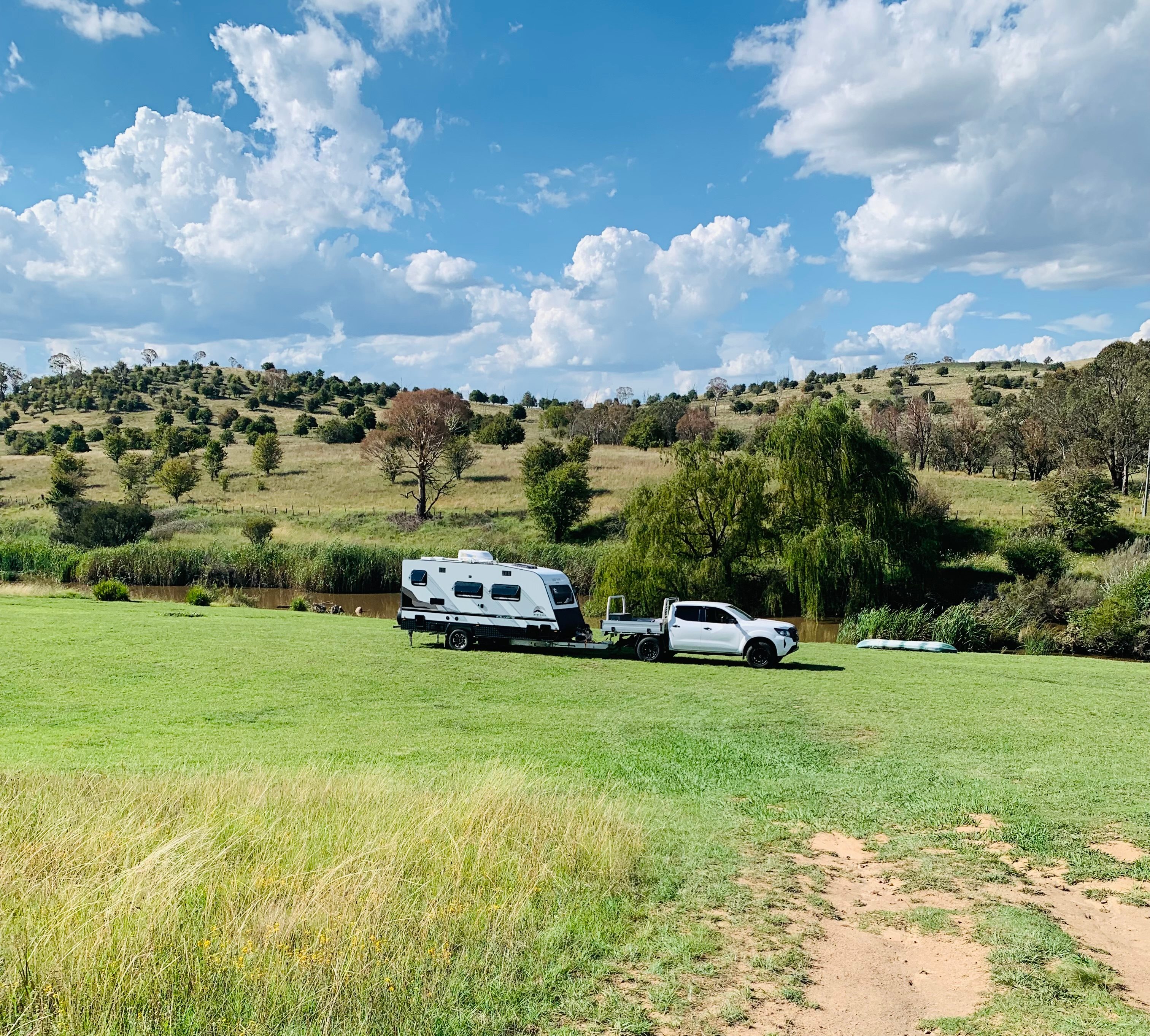 Manicured, level and so spacious 