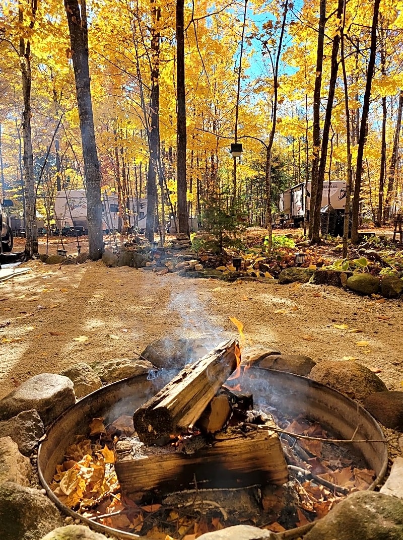 Rustic Timbers Door County Camping