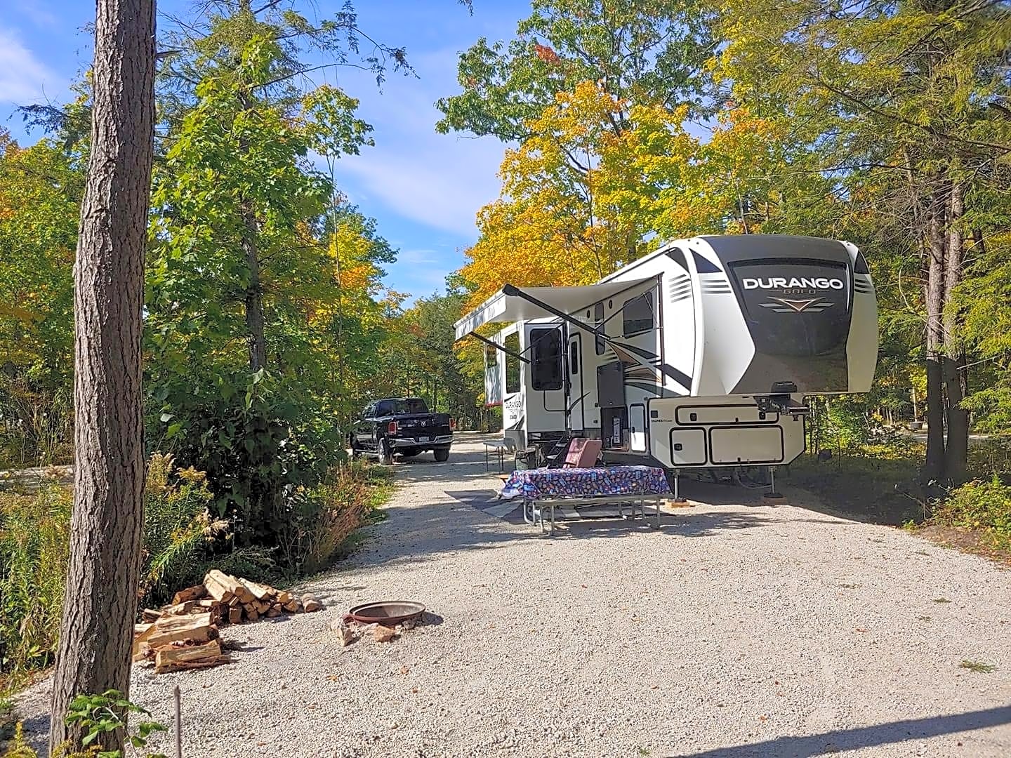 Rustic Timbers Door County Camping