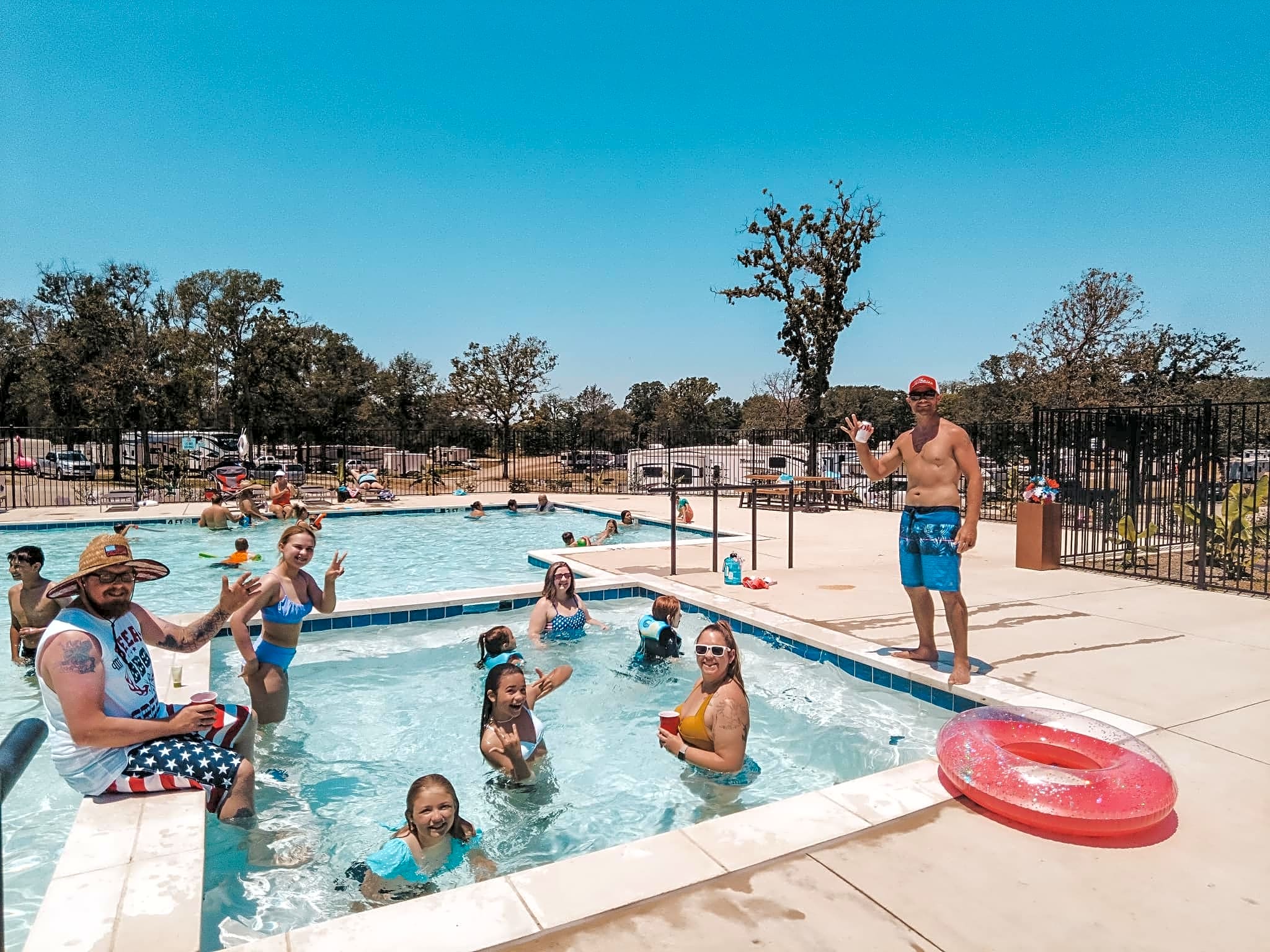 Blue Sky at Cedar Creek Lake RV Park