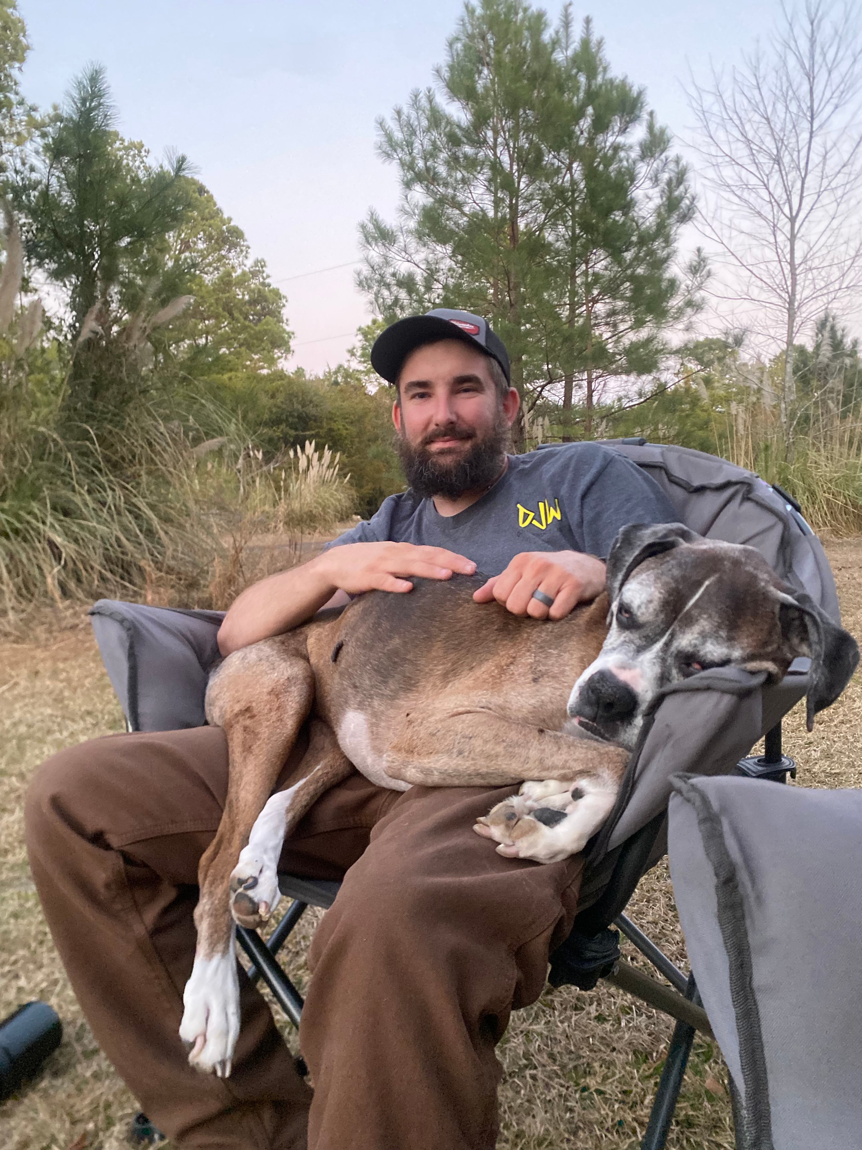 Campsite is Doggie friendly 