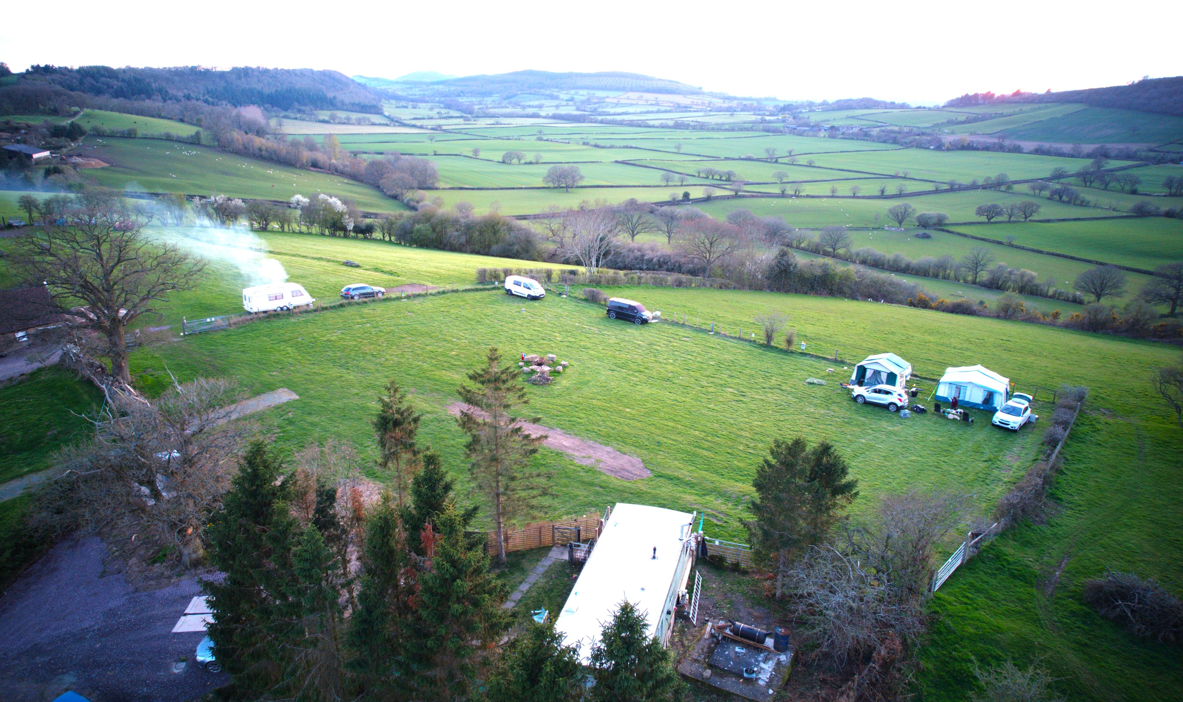Spring Field Dark Skies Eco Camp