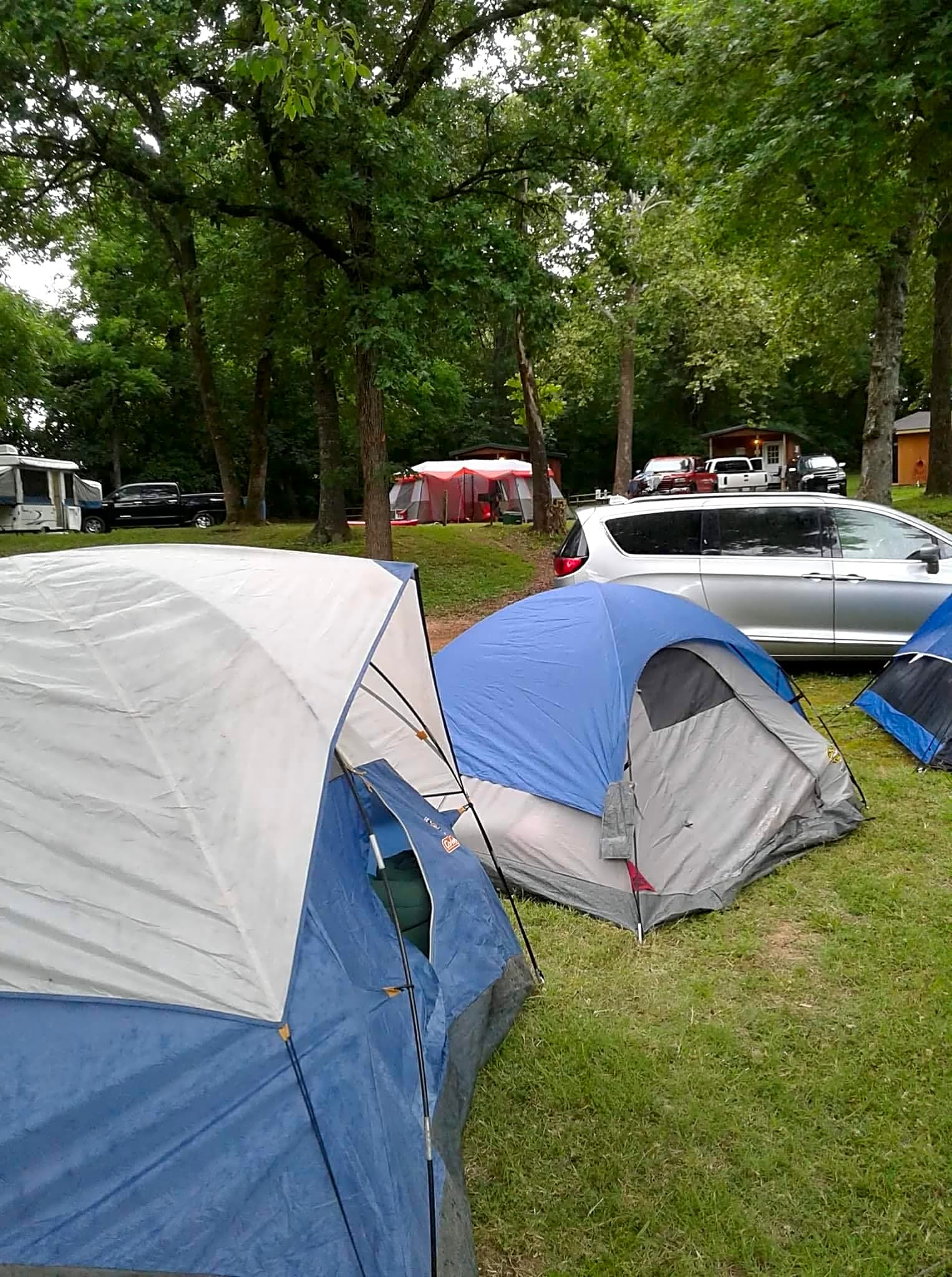 PRIMITIVE TENT CAMPING