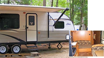 Travel Trailer Rental - Site 54