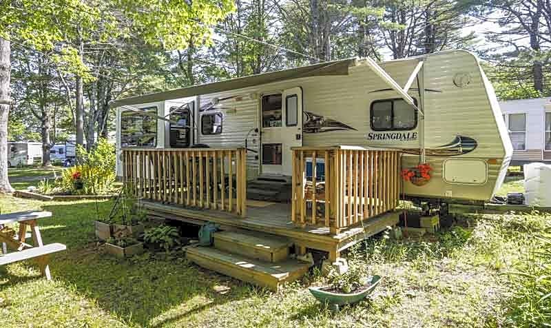 Pull Through Water & Electric