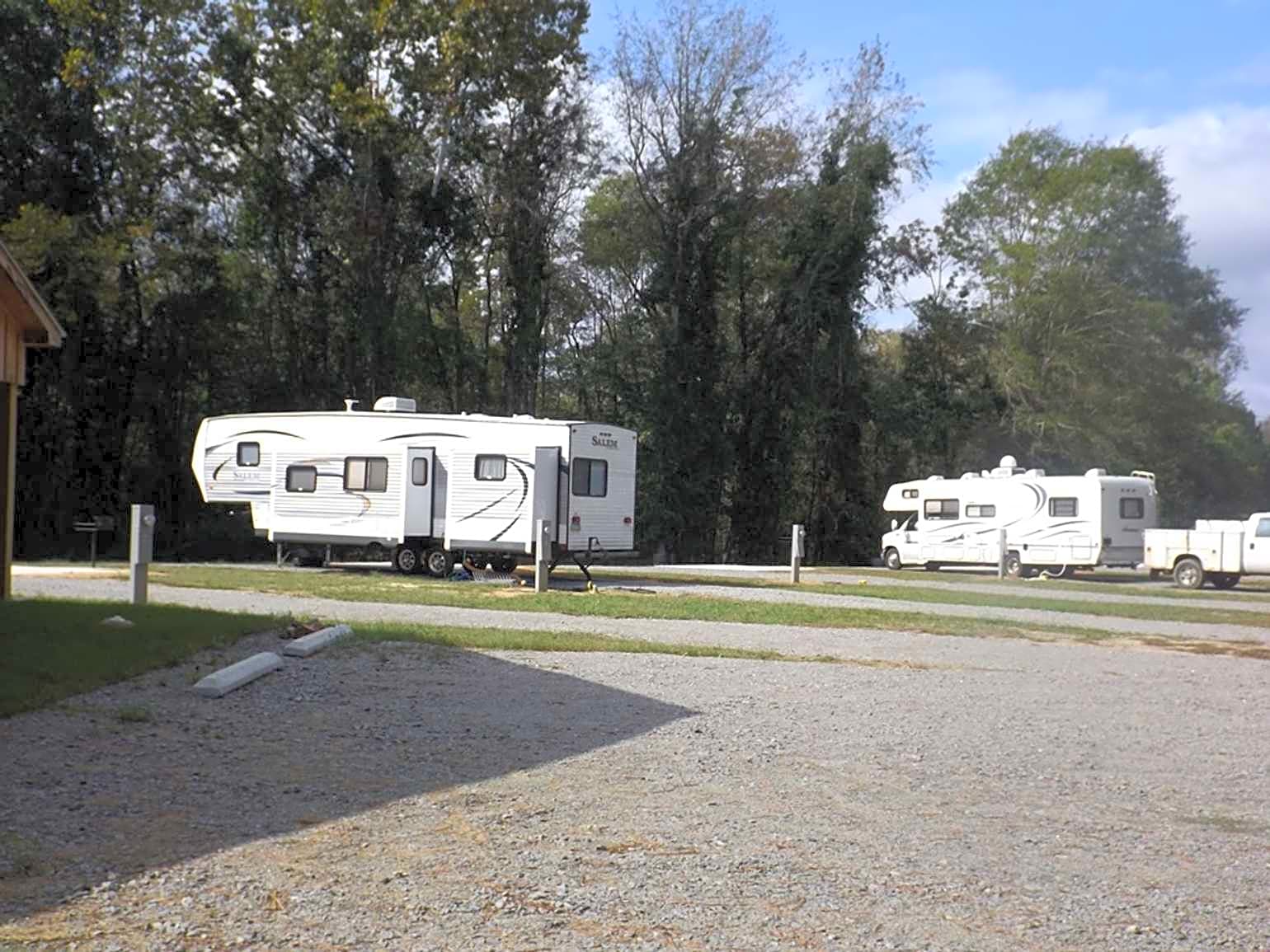 Pull-Through RV Site