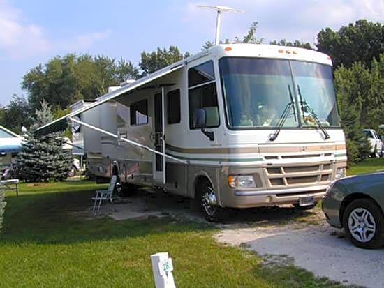 BACK-IN SITE w/Water, Electric & Sewer