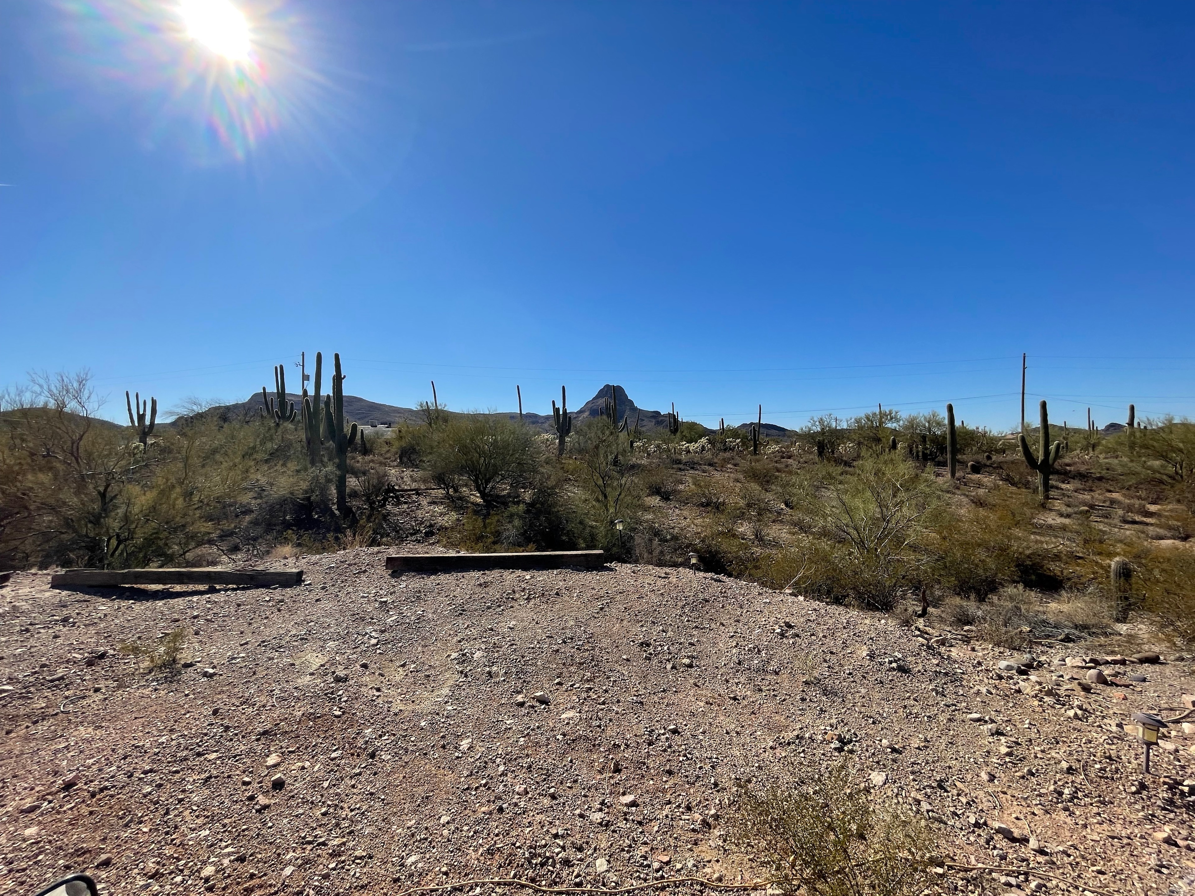 Another photo of the actual camping spot 
